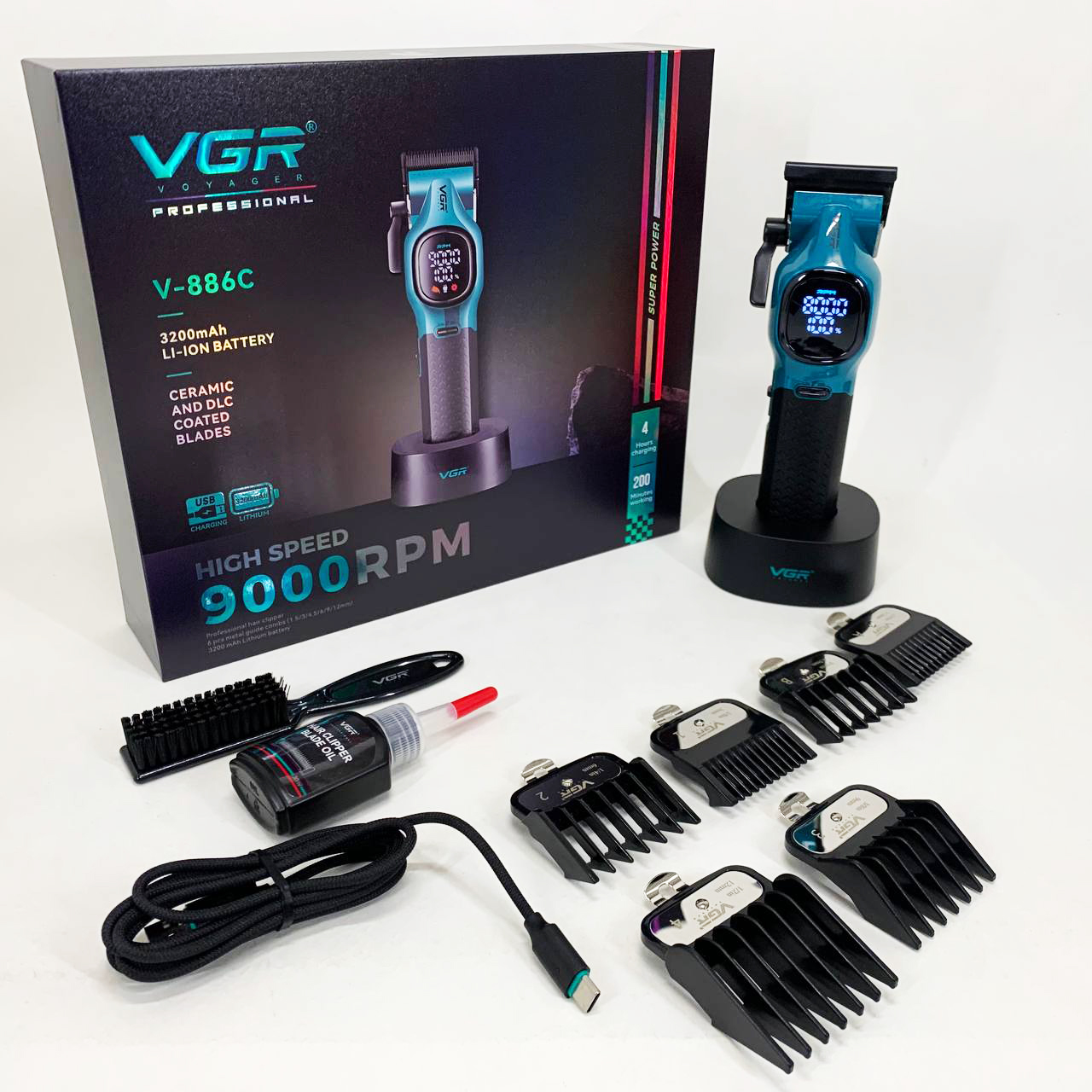 Машинка для стрижки VGR V-886C