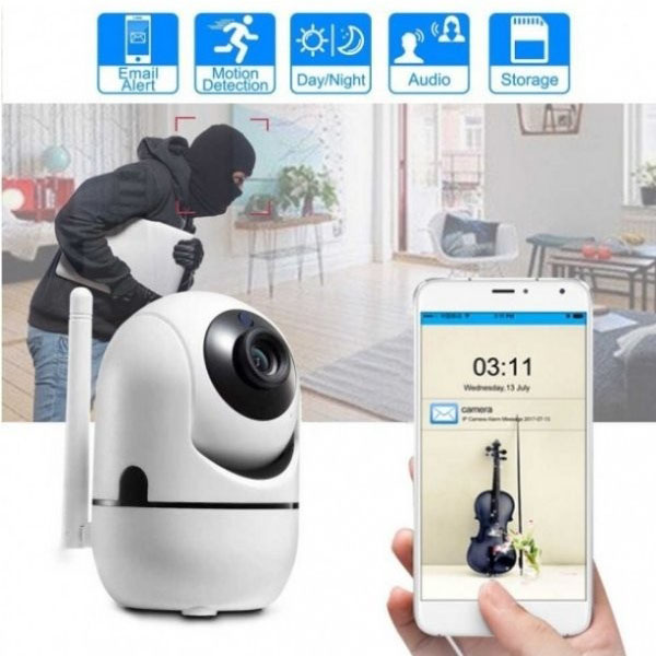 Бездротова поворотна IP камера WiFi microSD UKC Y13G