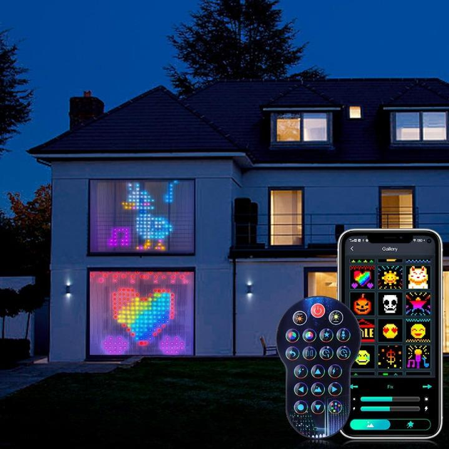 Розумна гірлянда-штора Smart-штора LED 3*2м