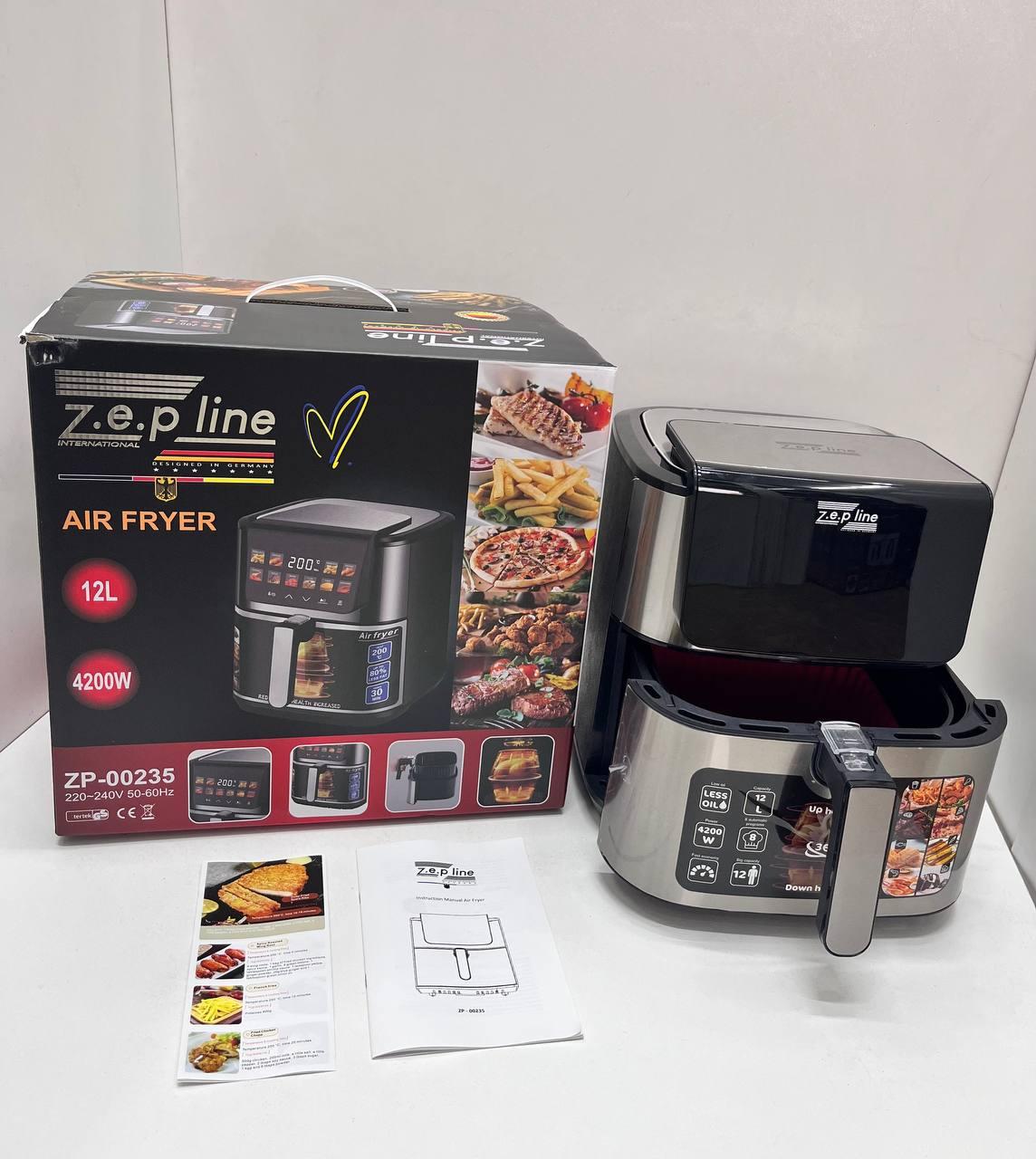 Фритюрниця 12 л з двома тенами 4200 Вт Zepline ZP-00235