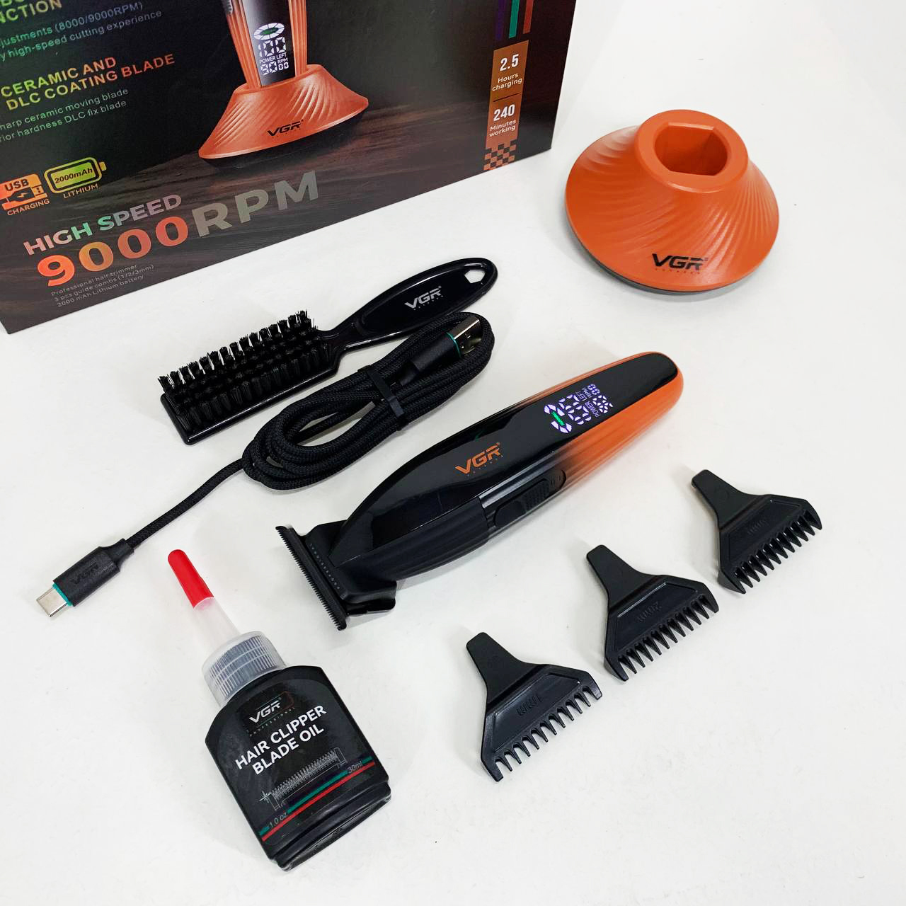 Машинка для стрижки VGR V-889T