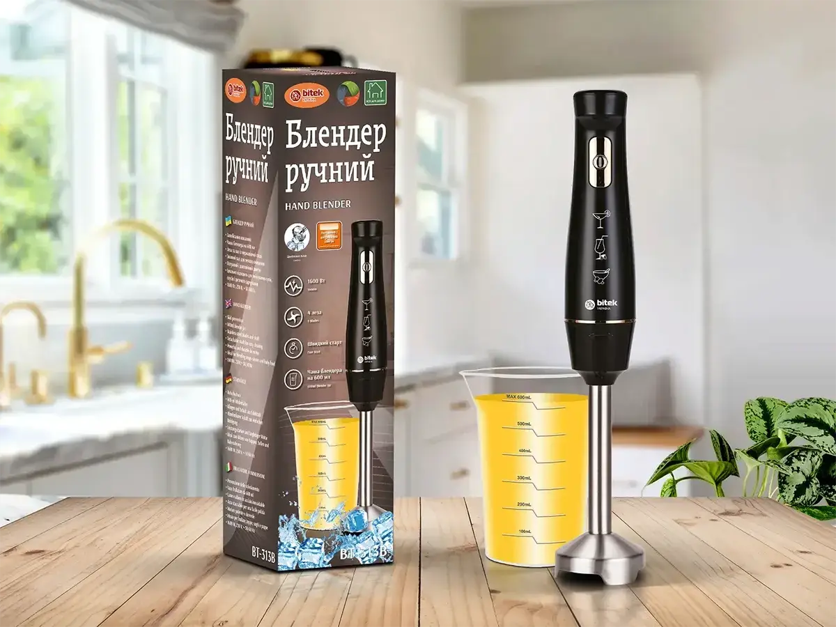 Блендер ручний BITEK BT-313B