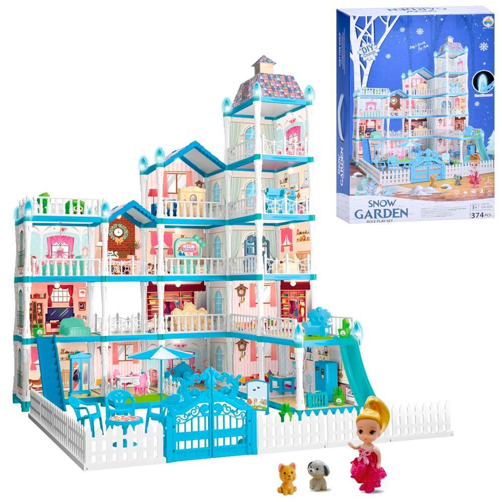 Будиночок ляльковий із меблями Snow Garden