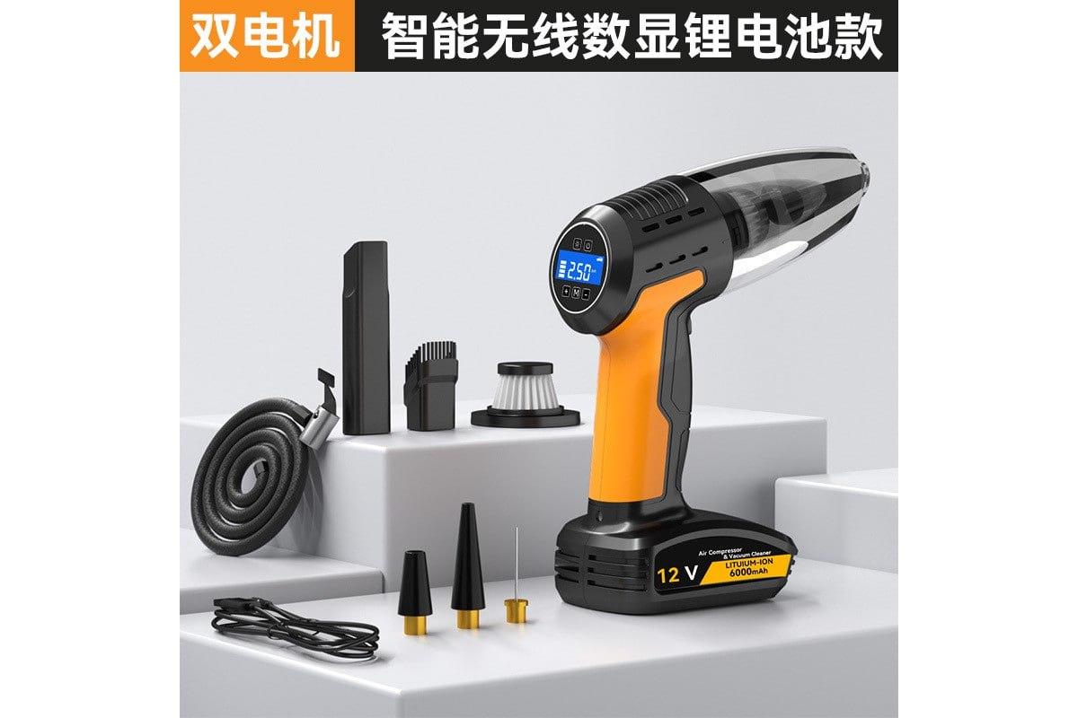 Портативний Компресор та Пилосос HL-108