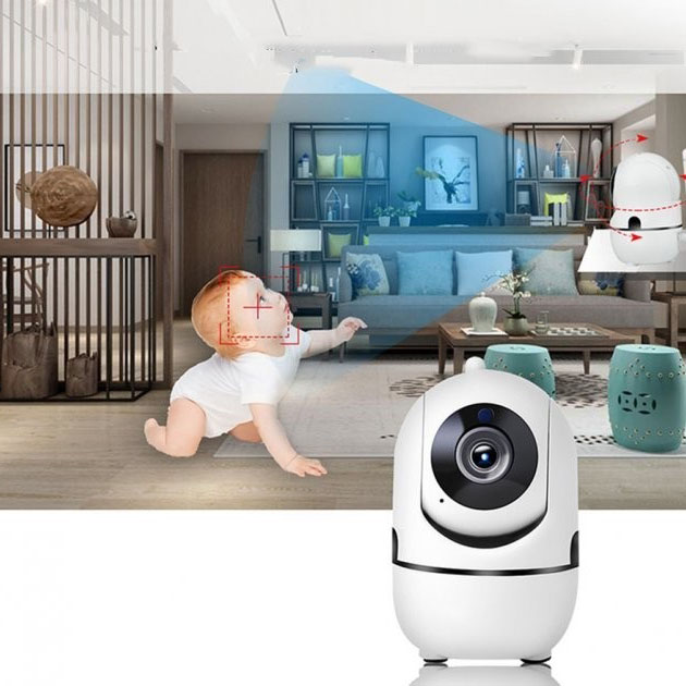 Бездротова поворотна IP камера WiFi microSD UKC Y13G