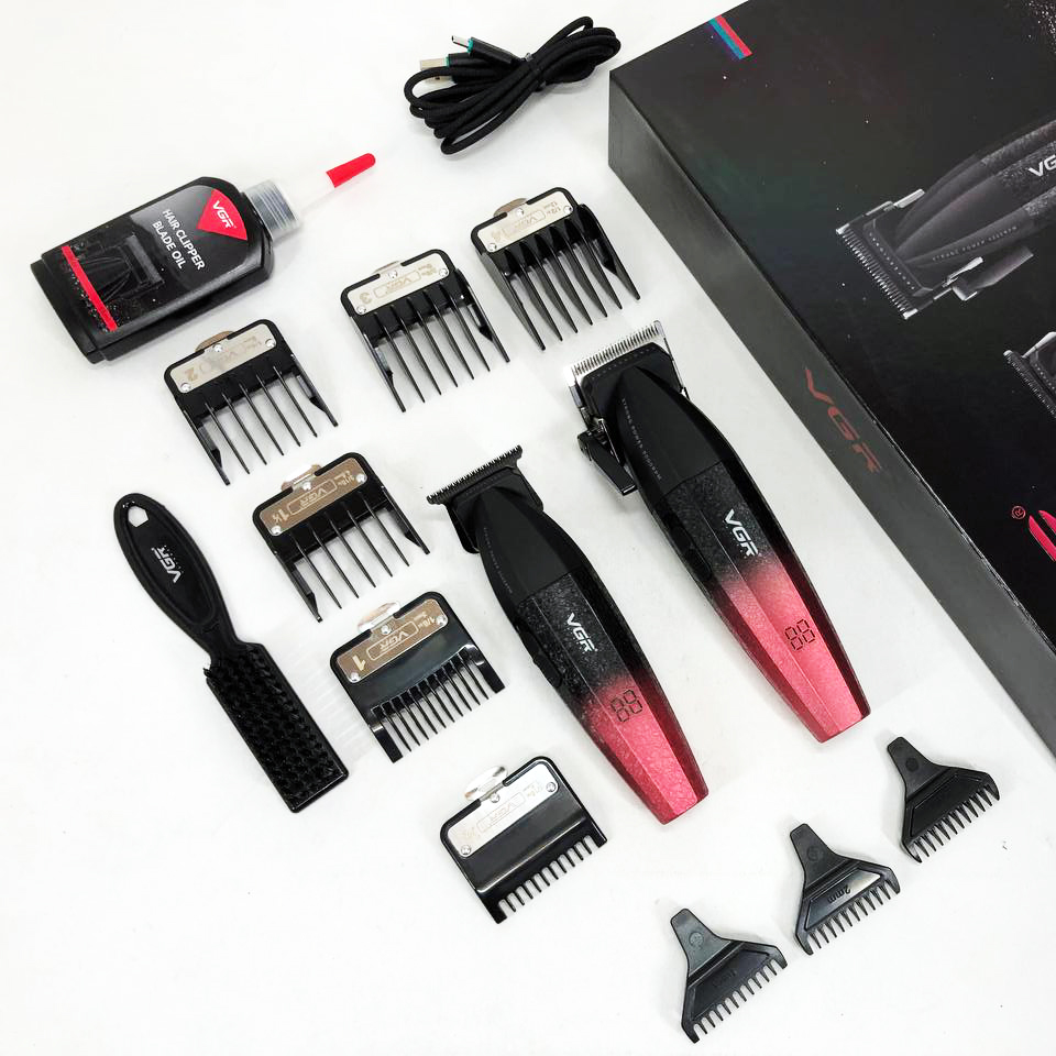 Професійний набір для стрижки волосся VGR V-640
