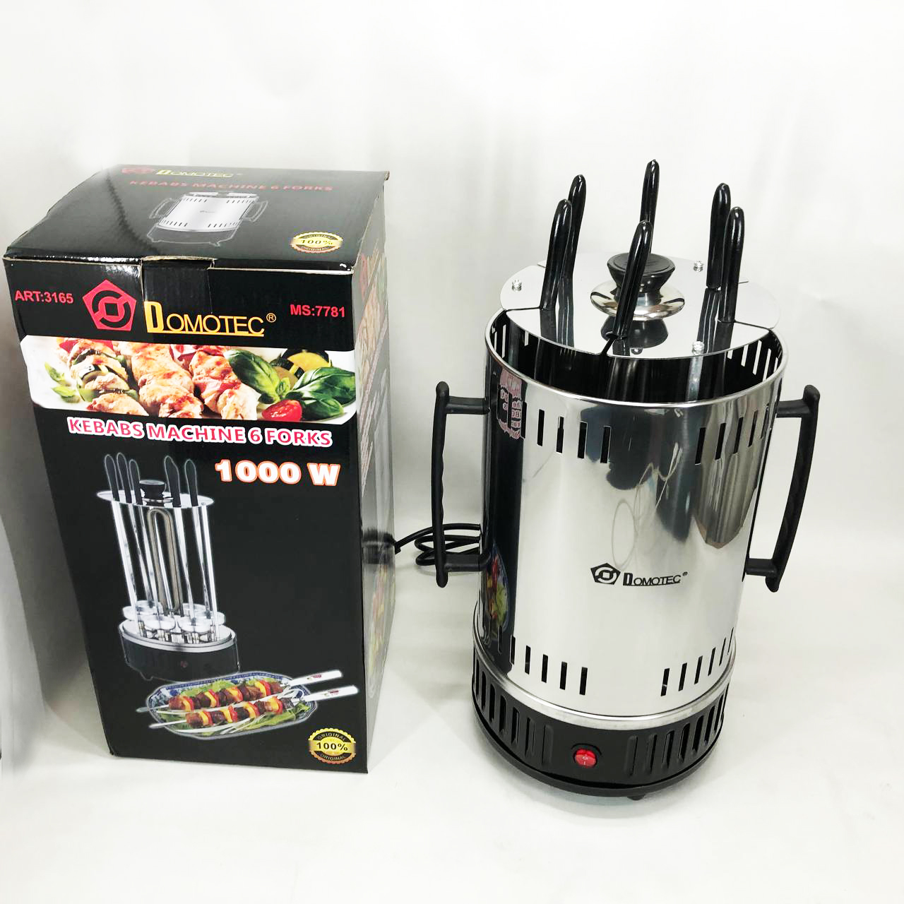 Шашличниця електрична Domotec MS-7781