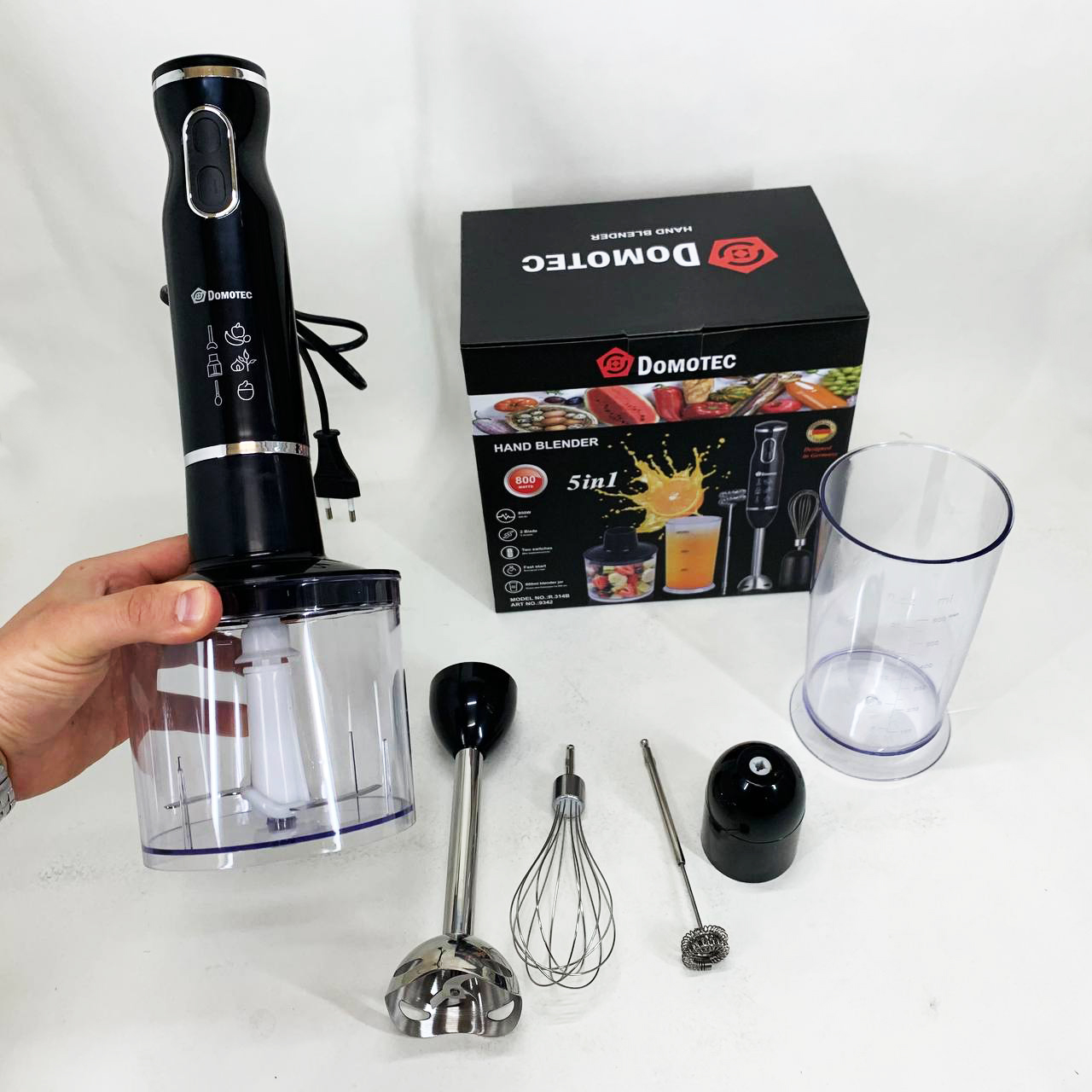 Блендер Domotec R.314B занурювальний