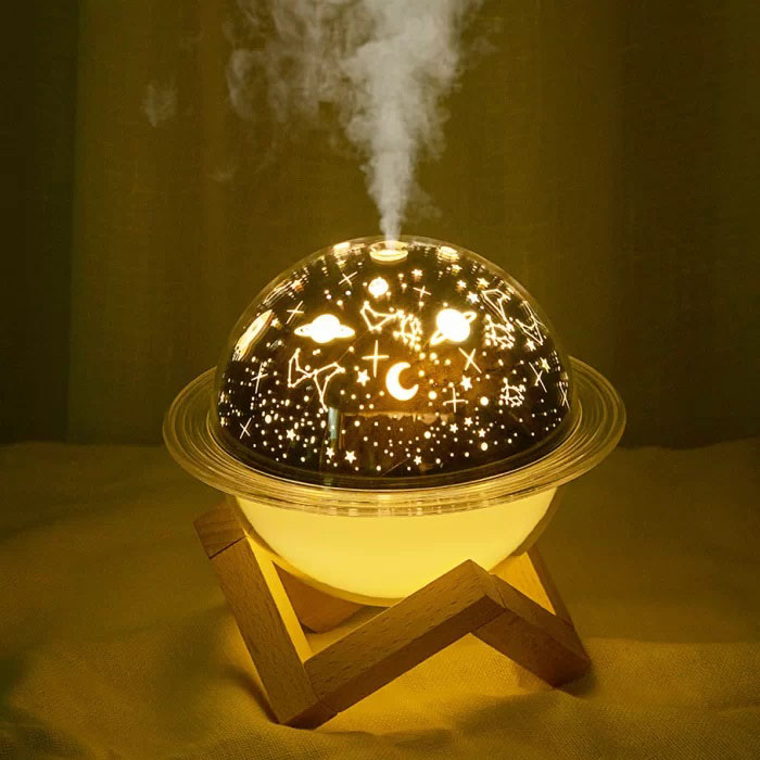 Зволожувач повітря проектор Зоряне небо Сатурн