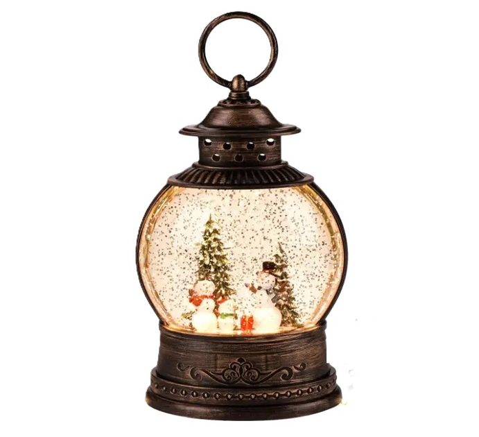 Нічник новорічний XMAS D16S “Сніговики”