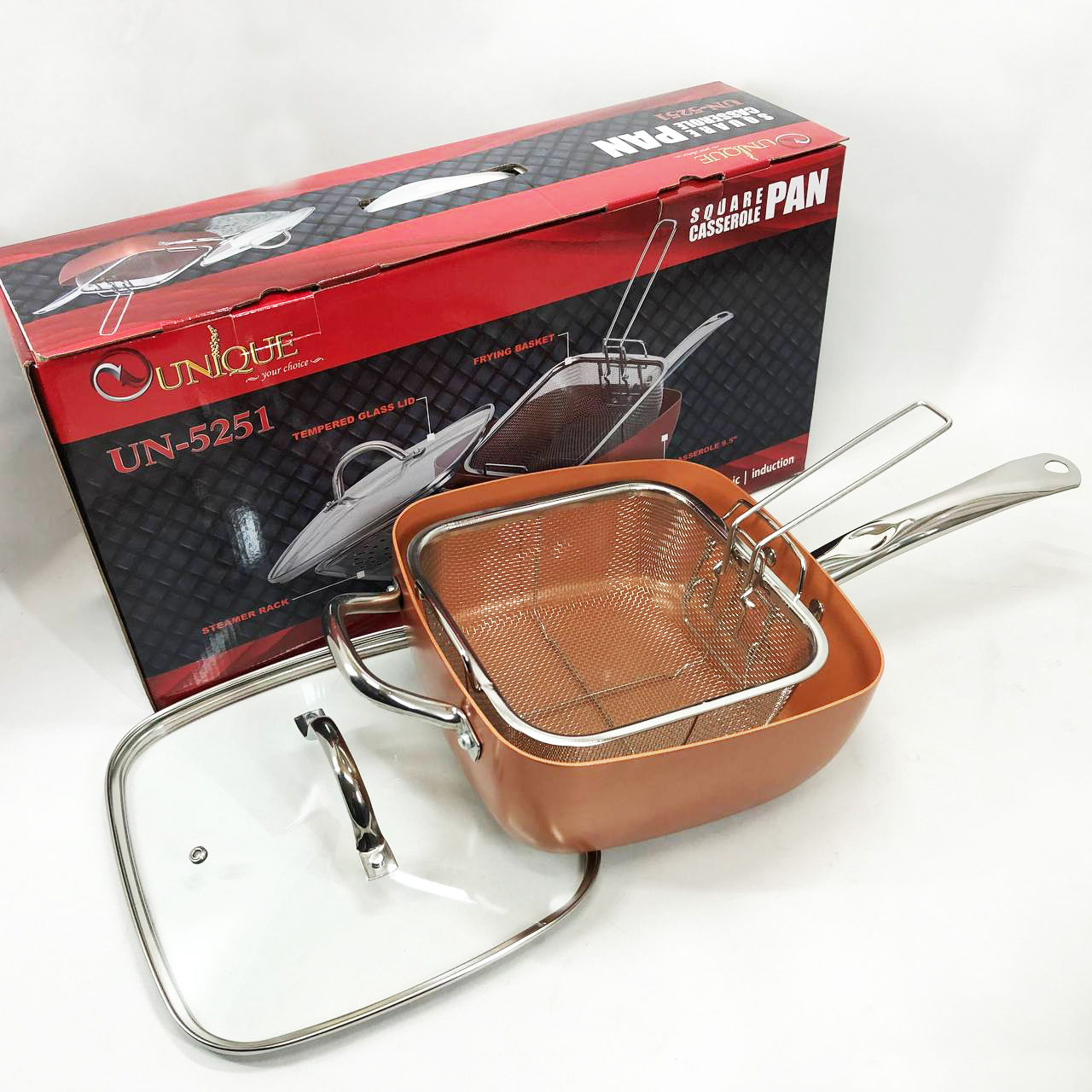 Сковорода-фритюрниця UNIQUE UN-5251