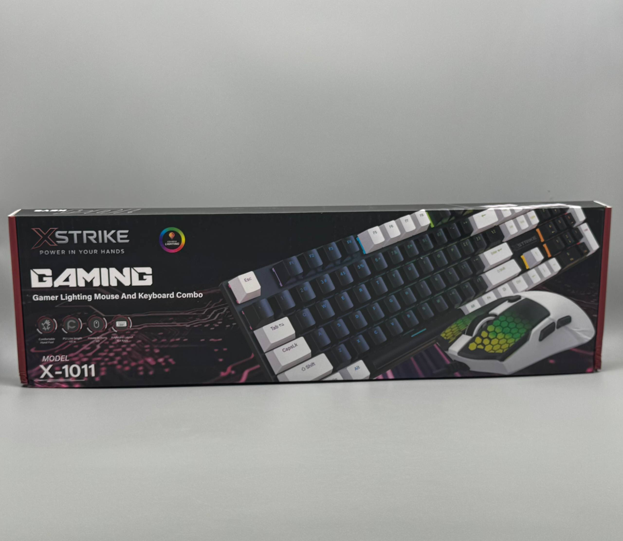 Комплект XSTRIKE X-1011 Клавіатура + Миша RGB USB