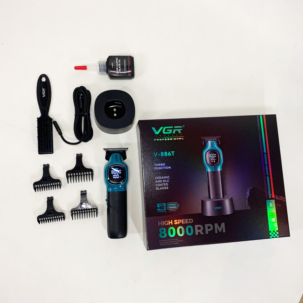 Тример для стрижки волосся VGR V-886T