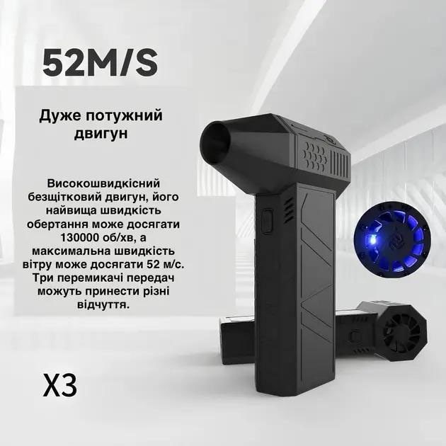 Ручний міні-турбовентилятор, компресор