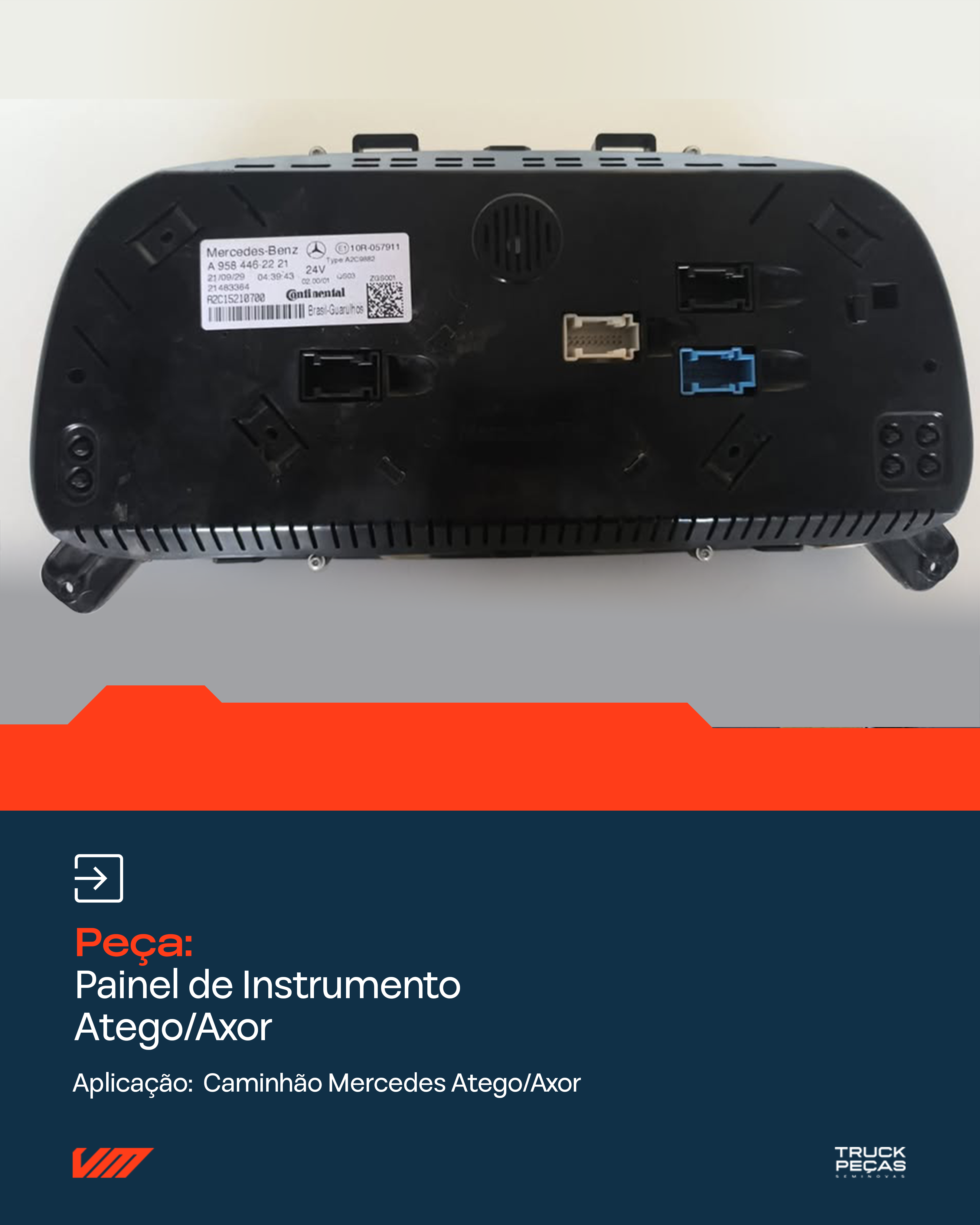 PAINEL DE CONTROLE ATEGO/ AXOR 