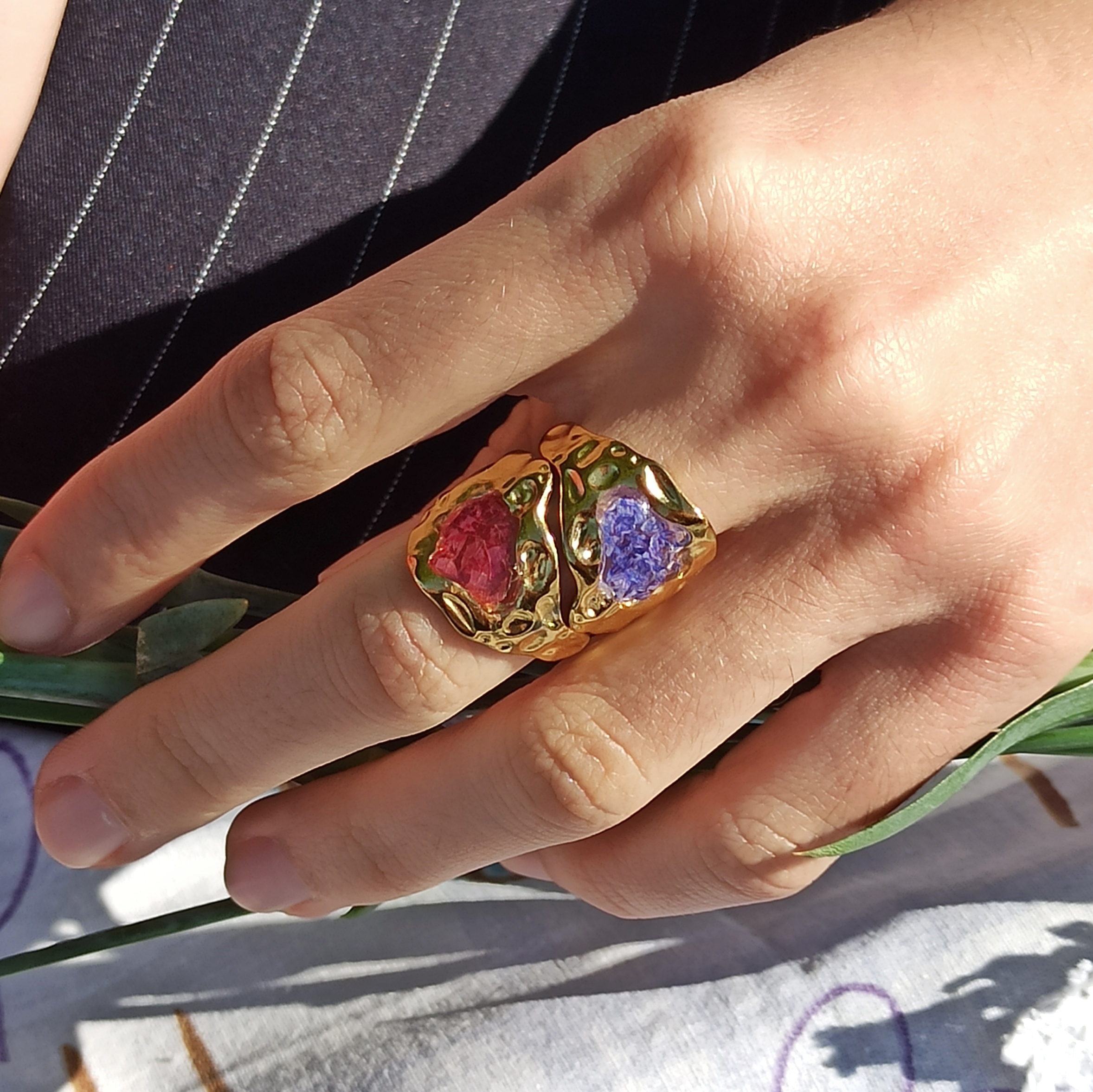 Anillos Royalty dorados 👑