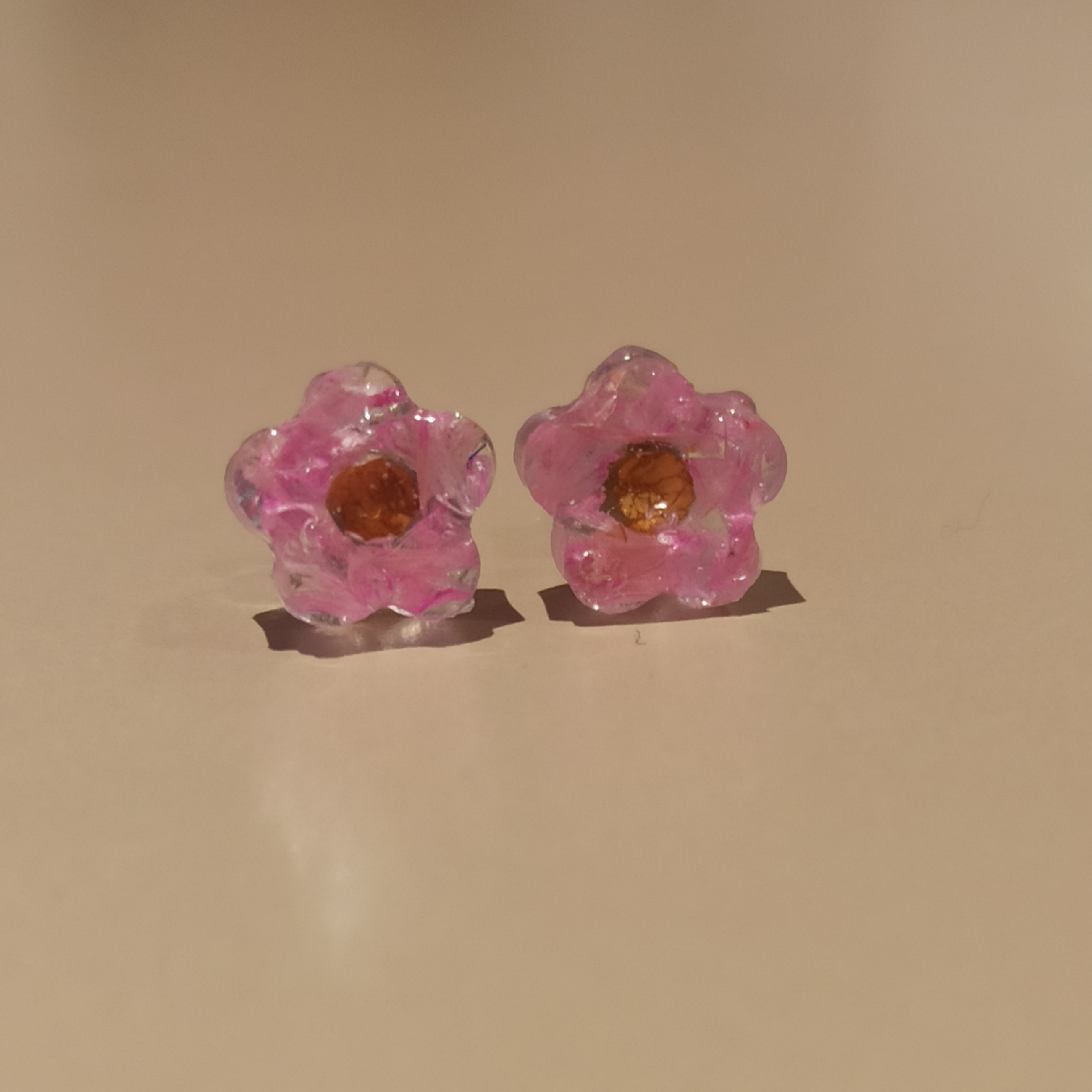 Pendientes mini florales 💐