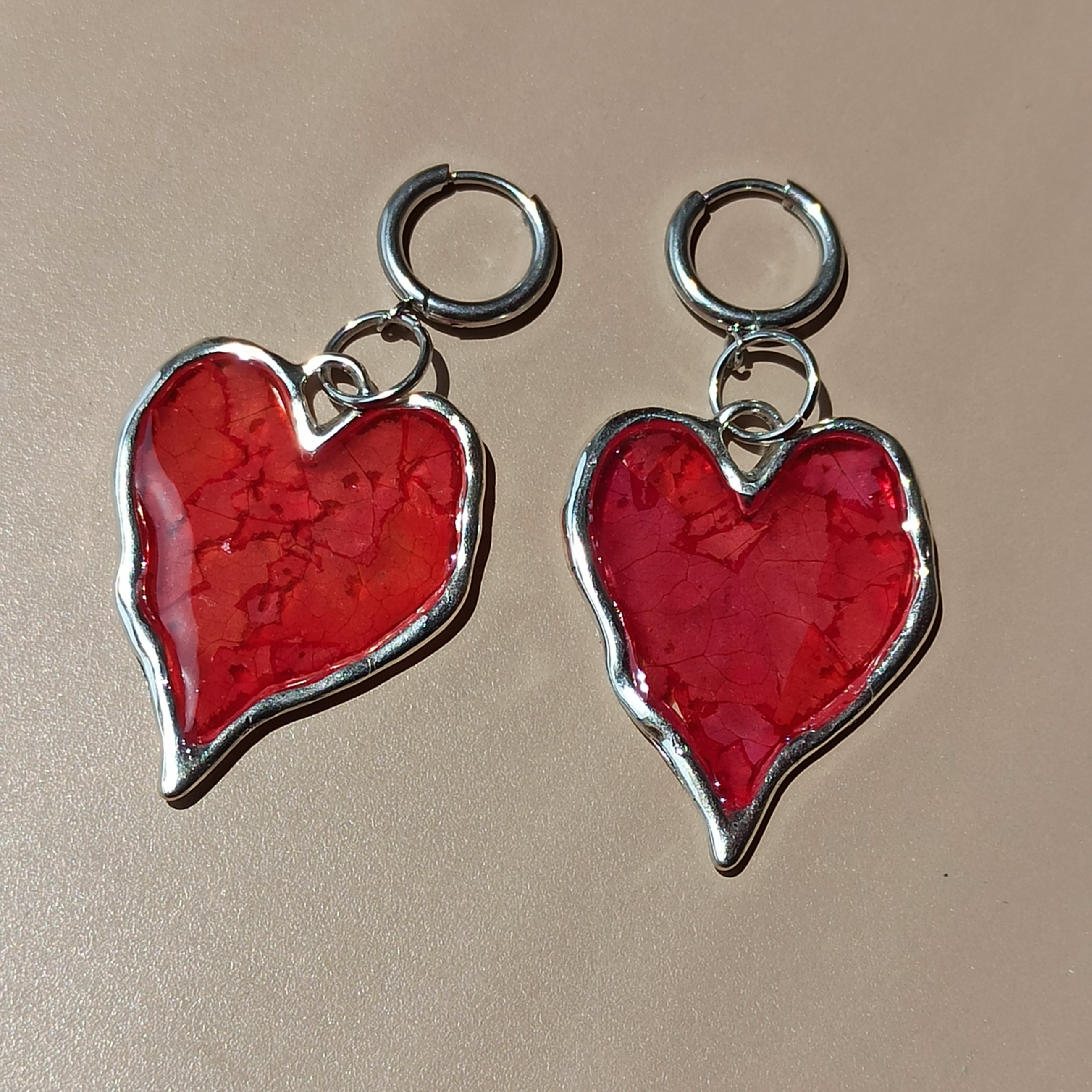 Pendientes My heart buganvilla ♥️
