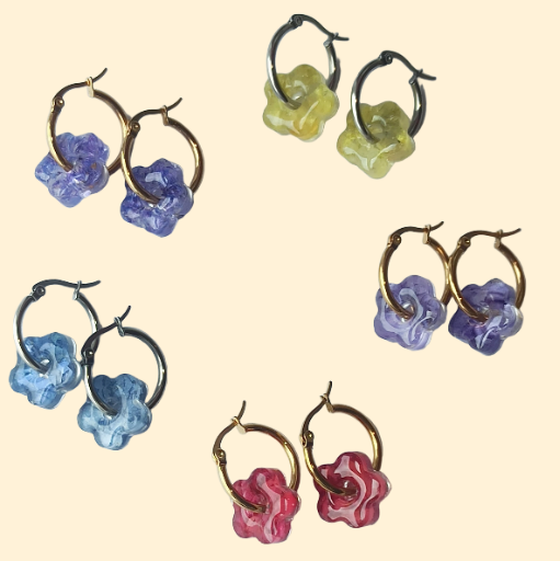 Aretes Floriñas 🌺