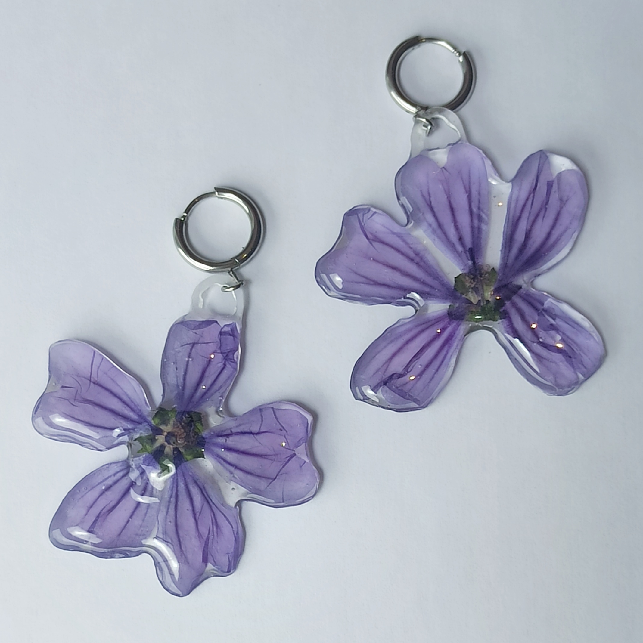 Pendientes Malva 💮
