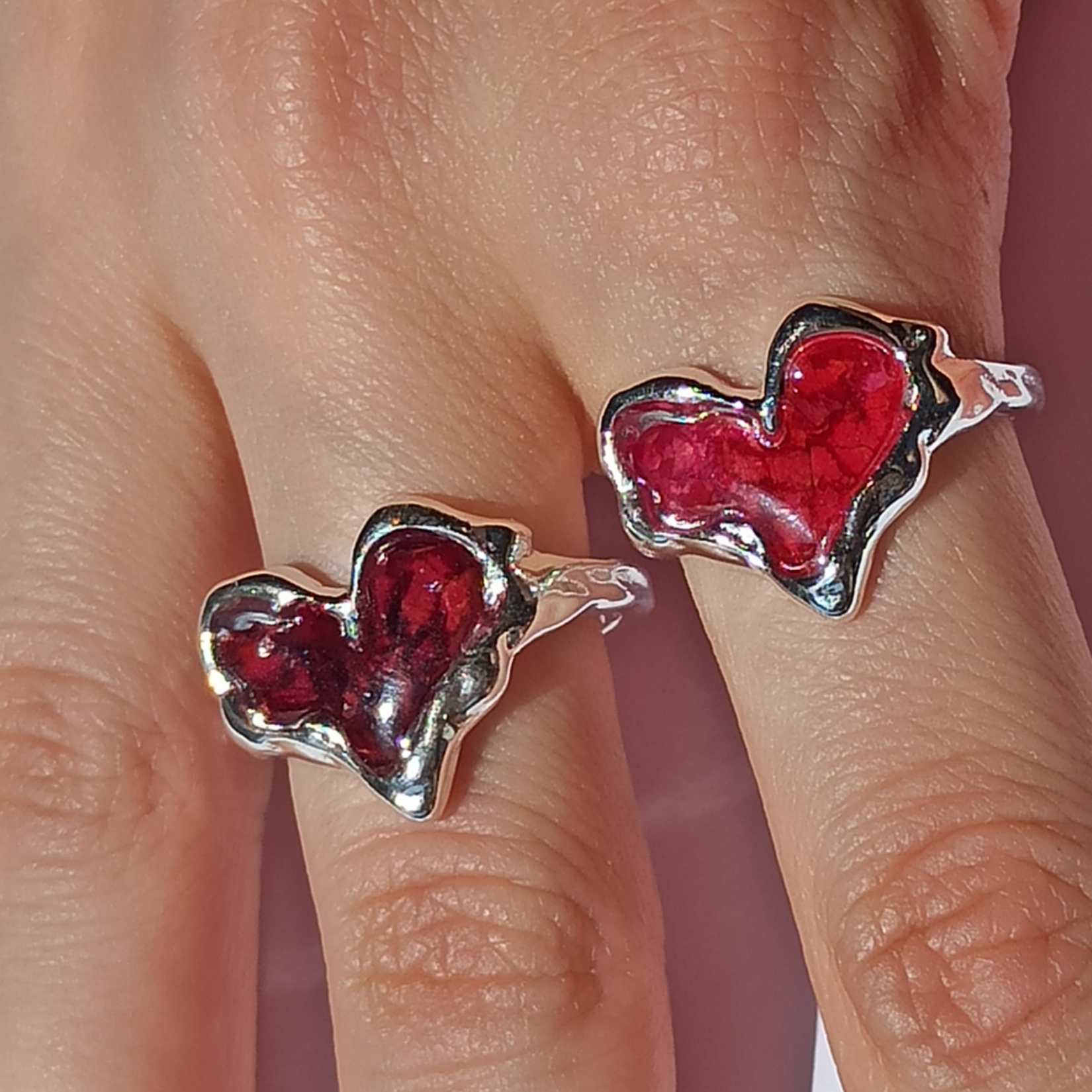 Anillo Corazón de acero II 💌