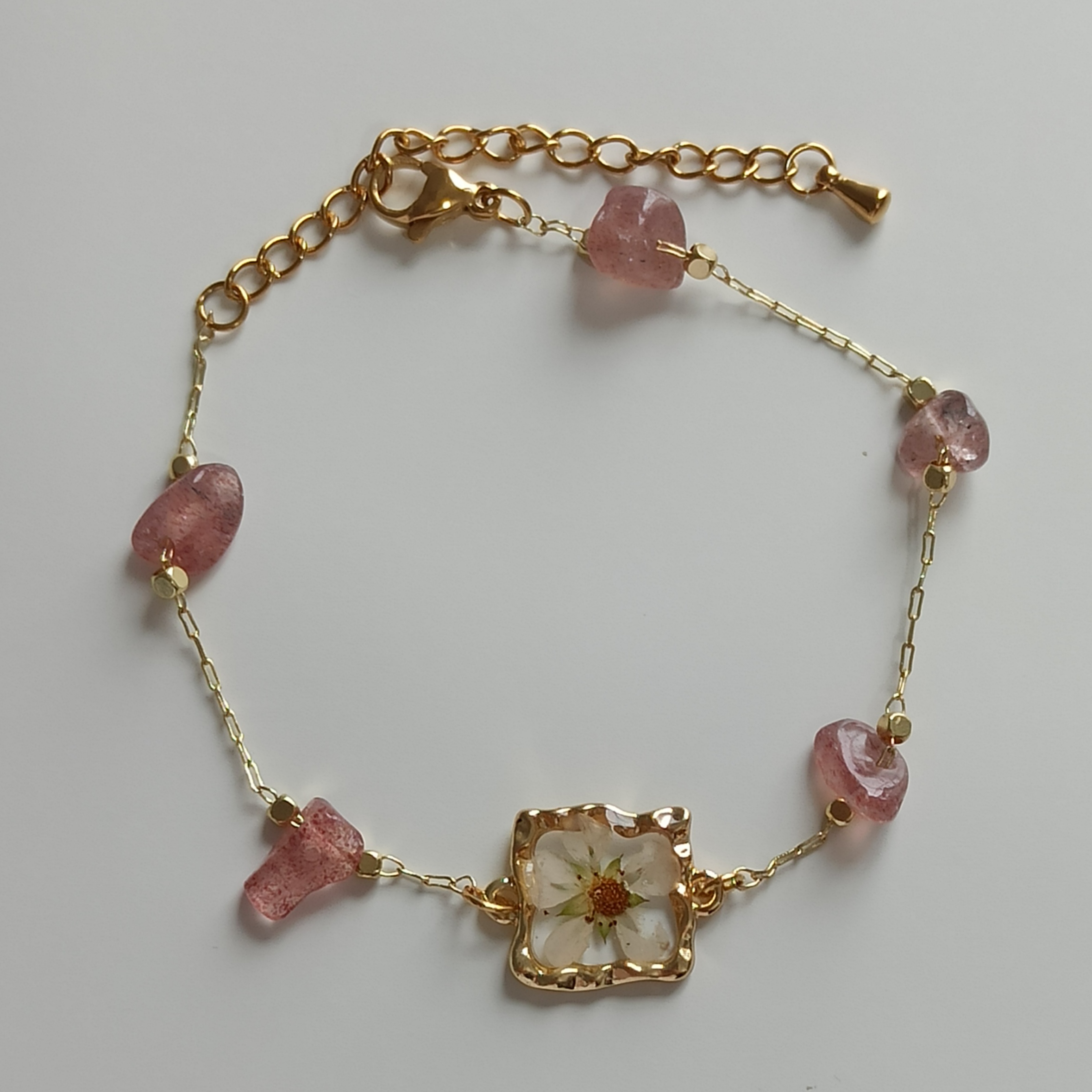 Pulsera de cuarzos Fragaria 🌺