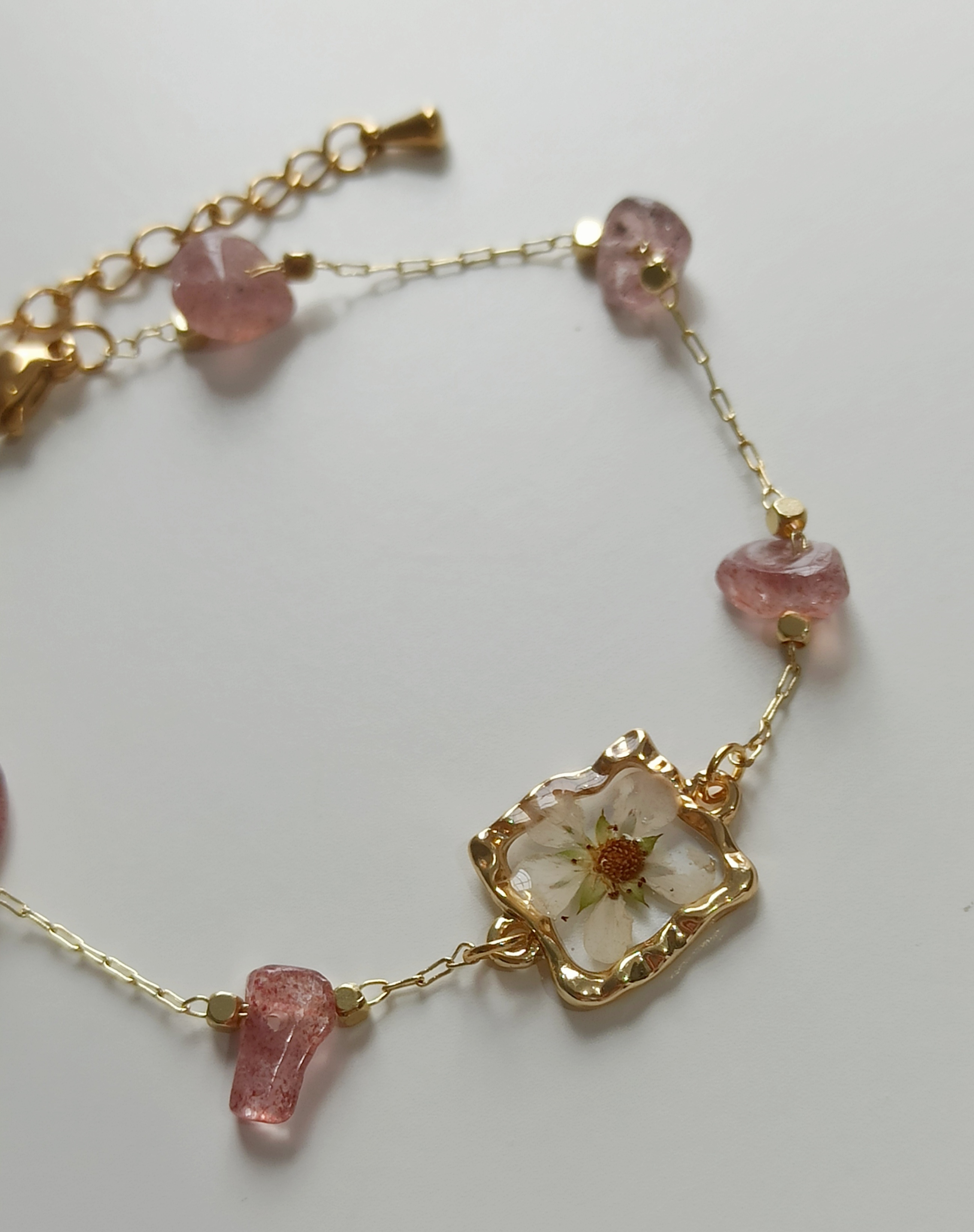 Pulsera de cuarzos Fragaria 🌺