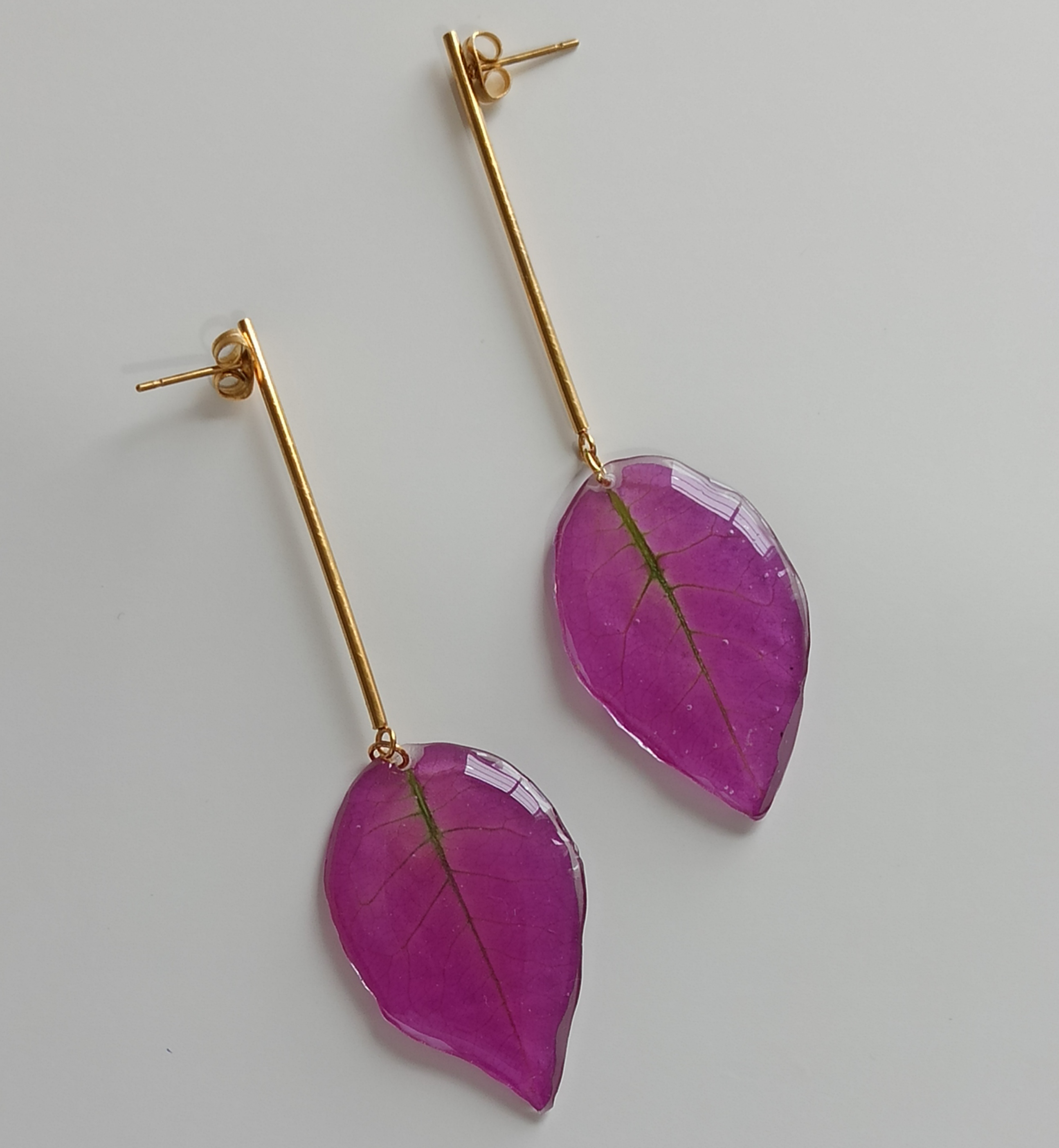 Pendientes Buganvilla 💕