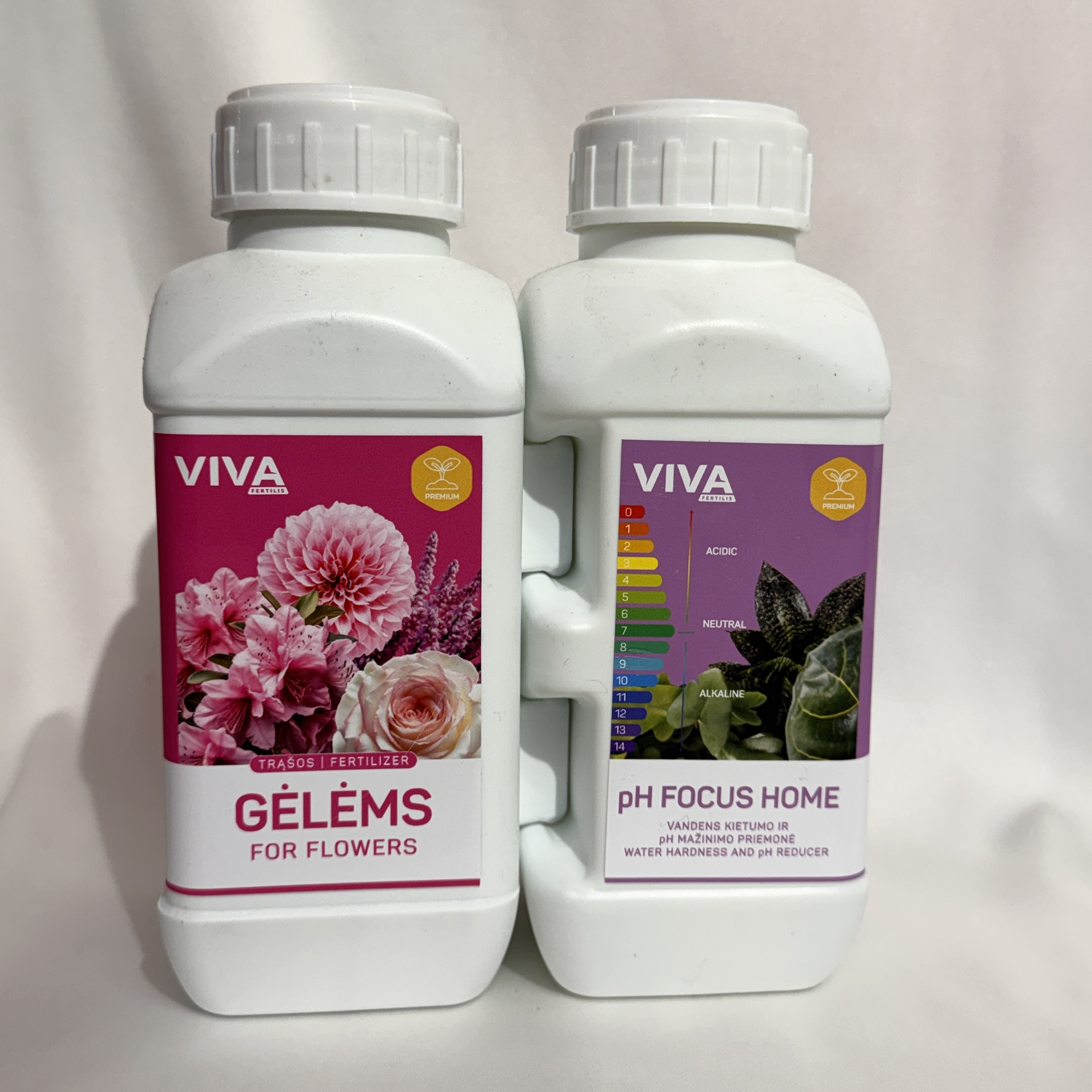 Skystos trąšos gėlėms ir vandens nukalkintojas, 500ml