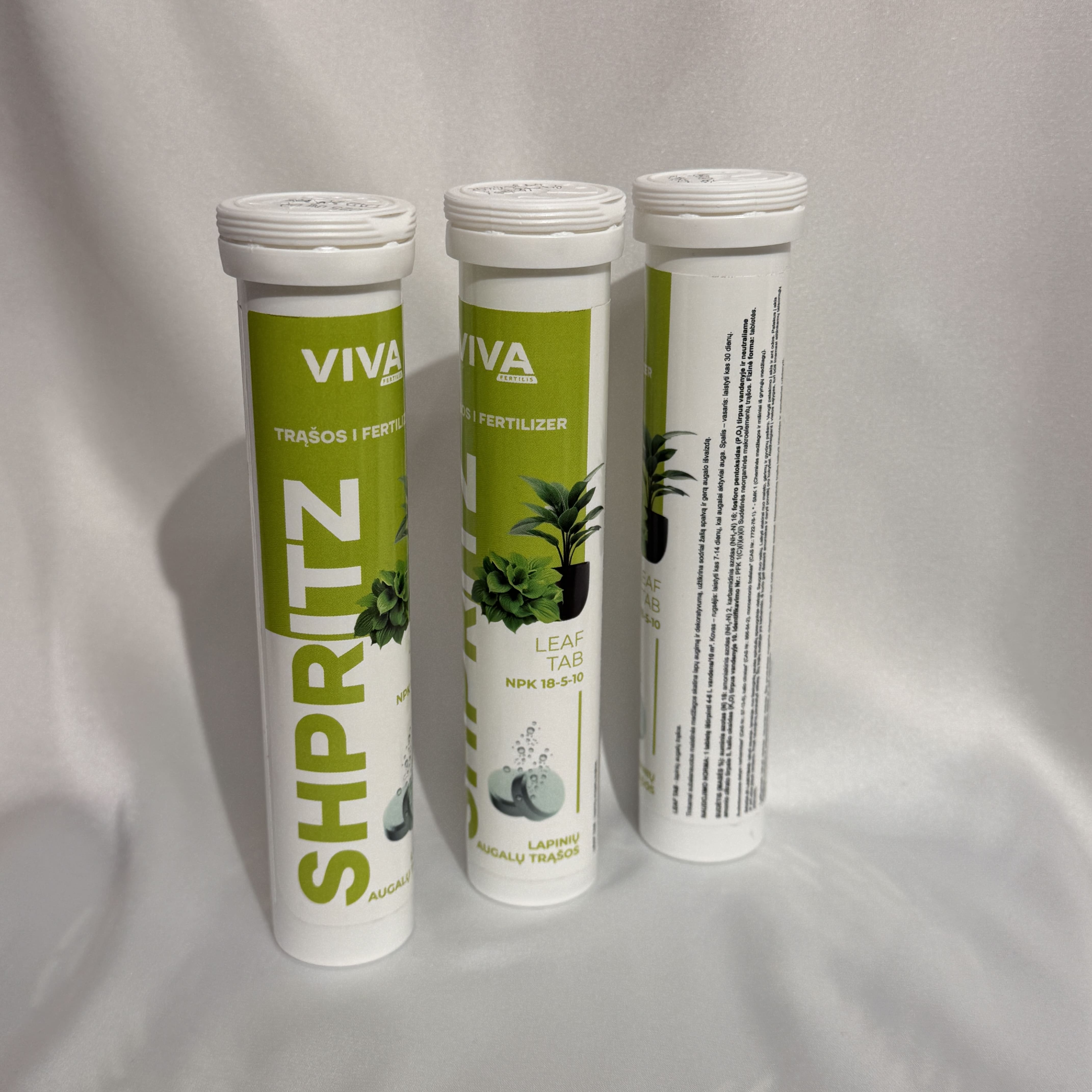 SHPRITZ LEAF TAB tirpios trąšos lapiniams augalams