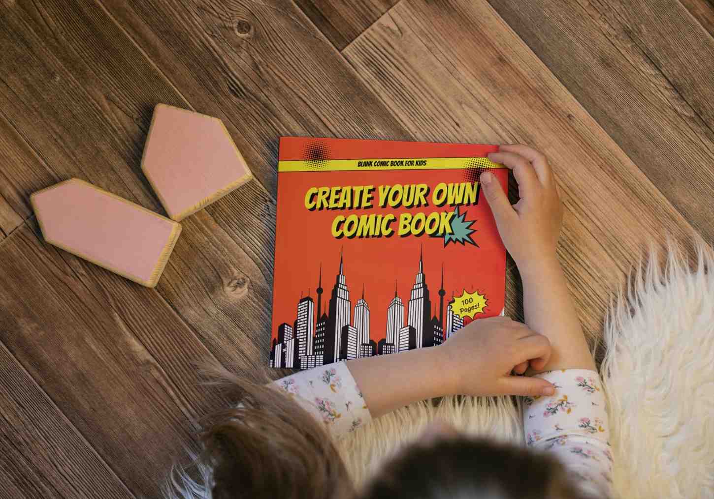 Create Your Own Comic Book - Blank Comic Book for Kids