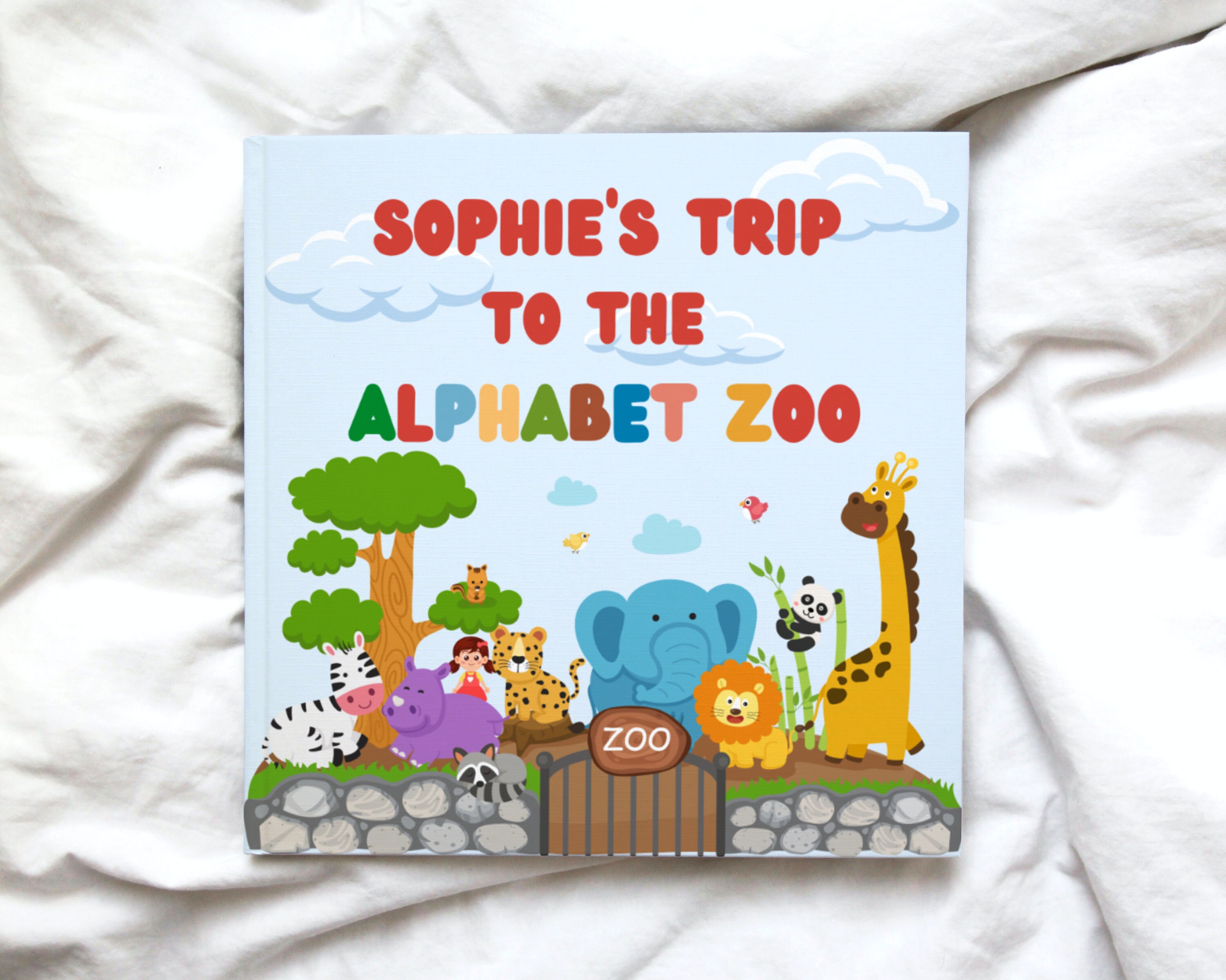 The Alphabet Zoo - Personalised Children's Book