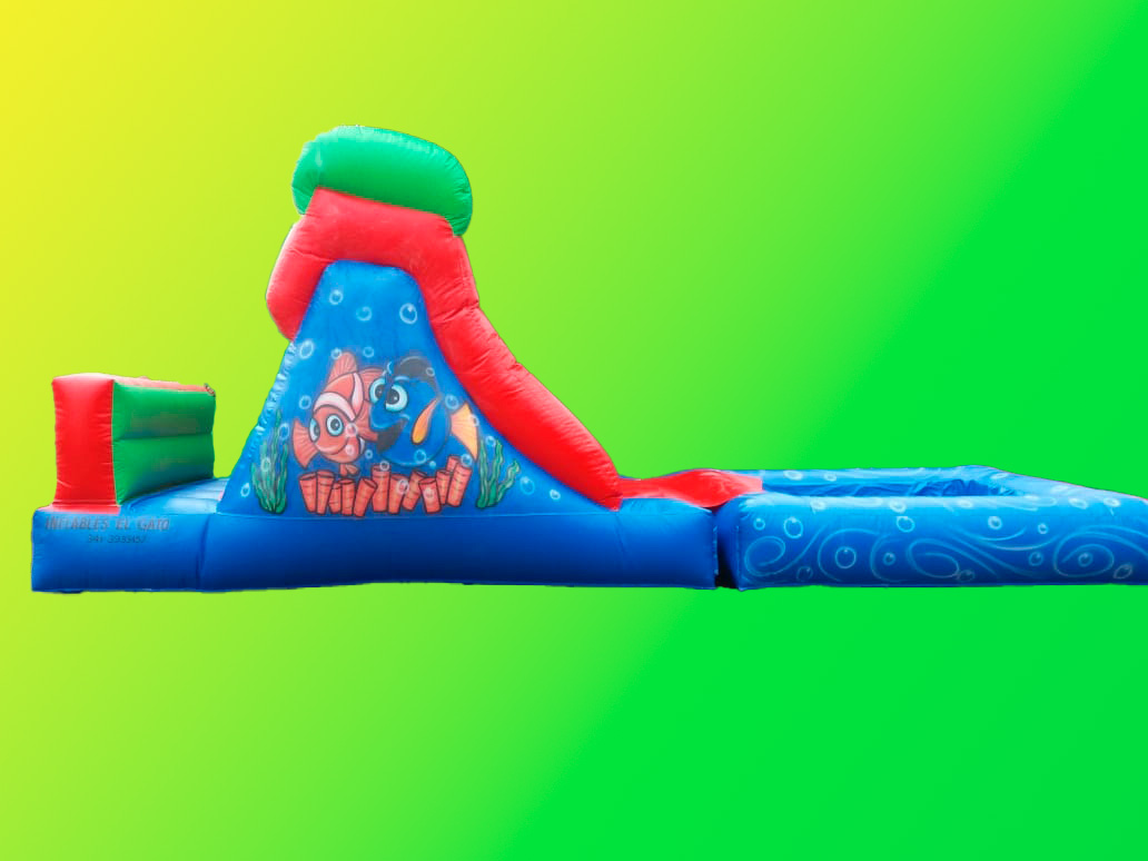 Castillo inflable 7x2.5 mts. escalador