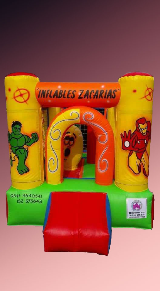 Castillo Inflable  2x2 mts.