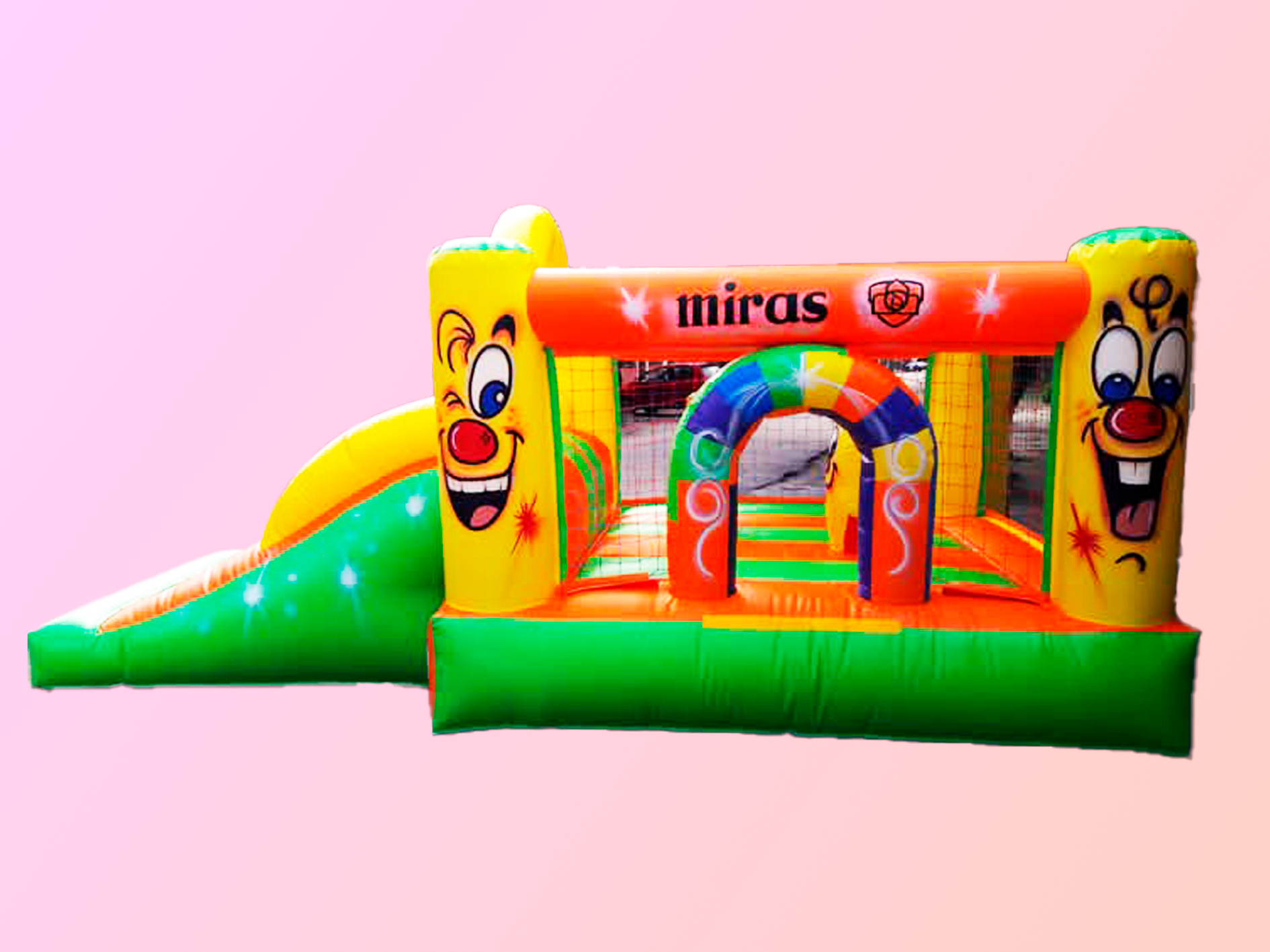 Castillo Inflable 3x5 con rampa