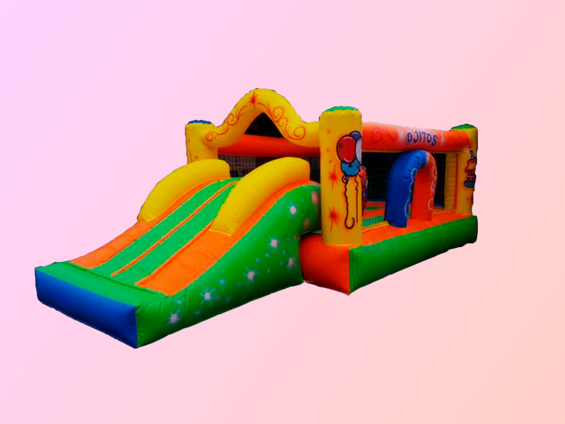Castillo Inflable 3x5 con rampa