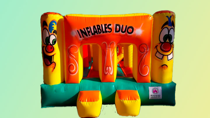 Castillo inflable 5x3 mts. competencia