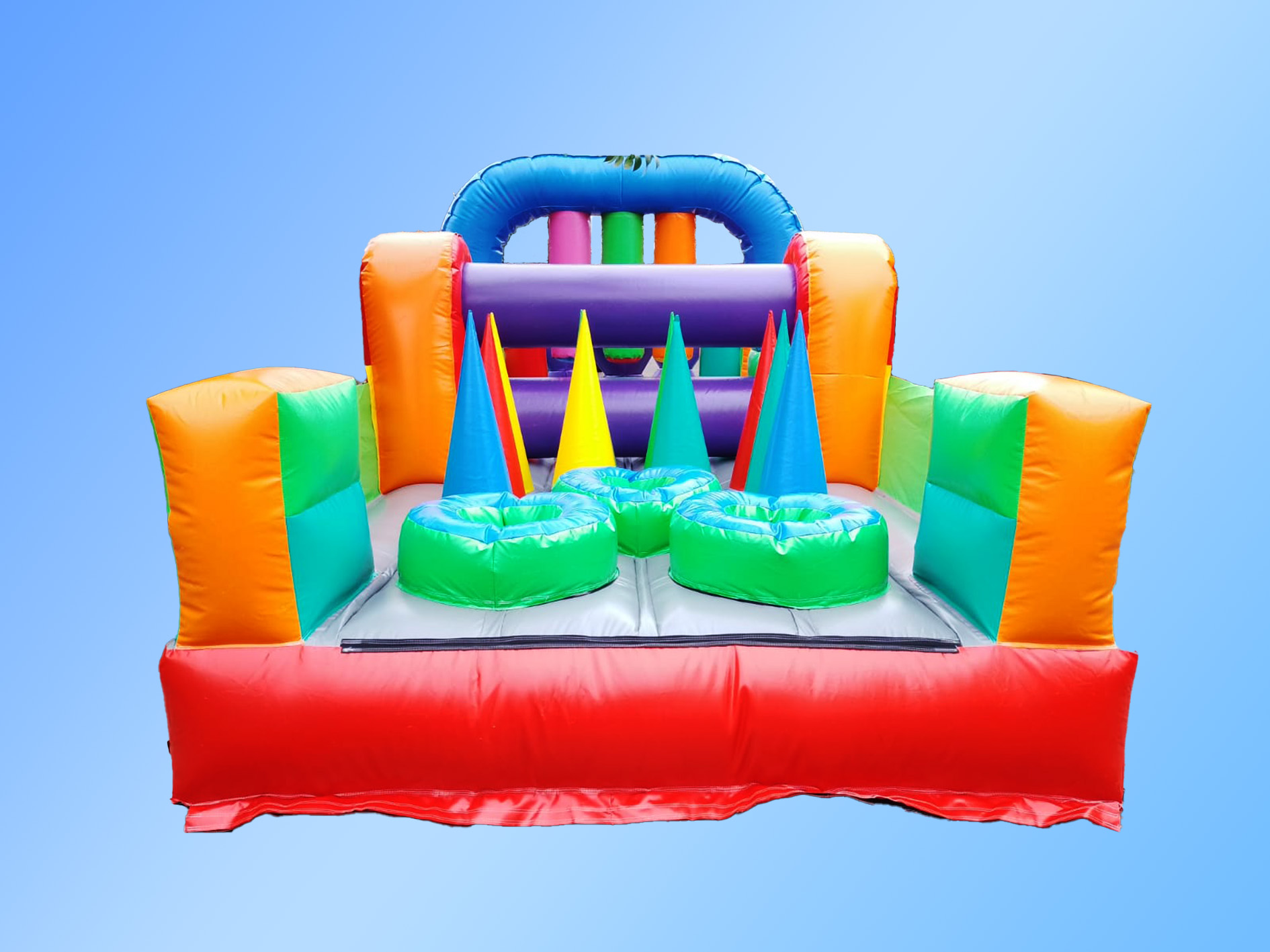 Castillo inflable 6x3 obstaculos