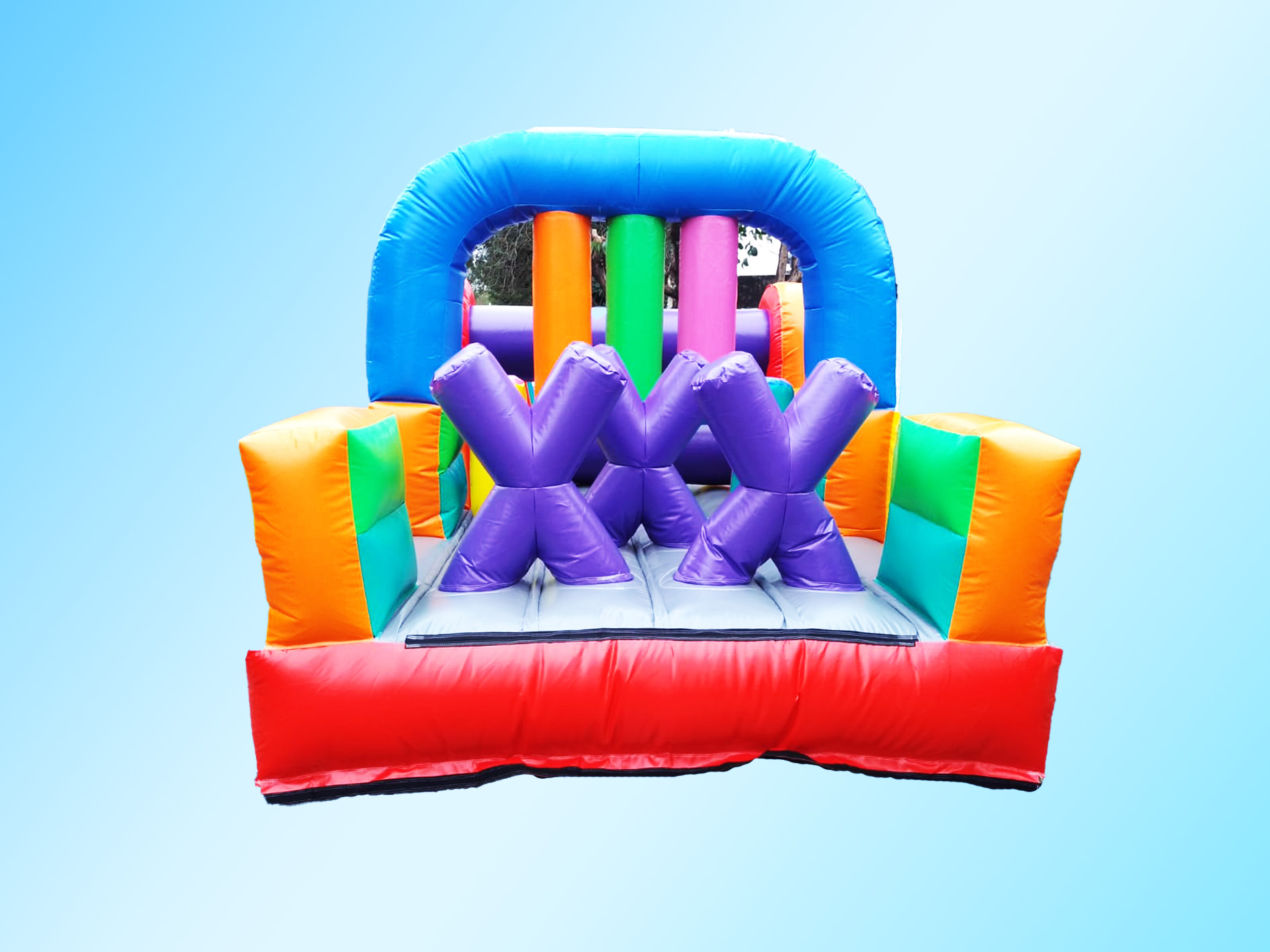 Castillo inflable 6x3 obstaculos