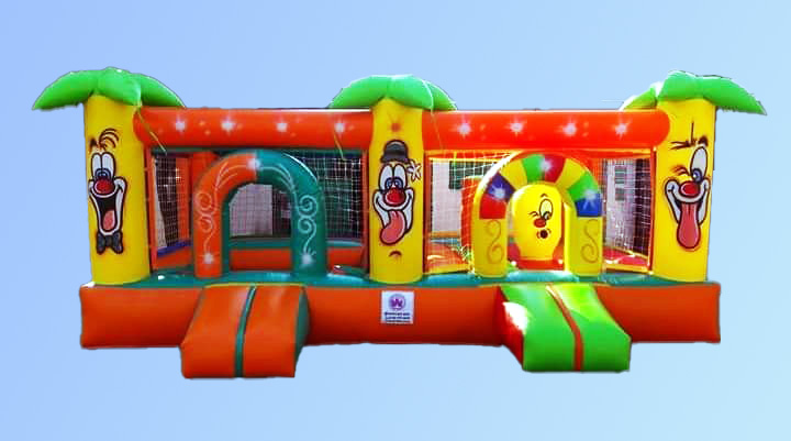 Castillo inflable 6x3 obstaculos