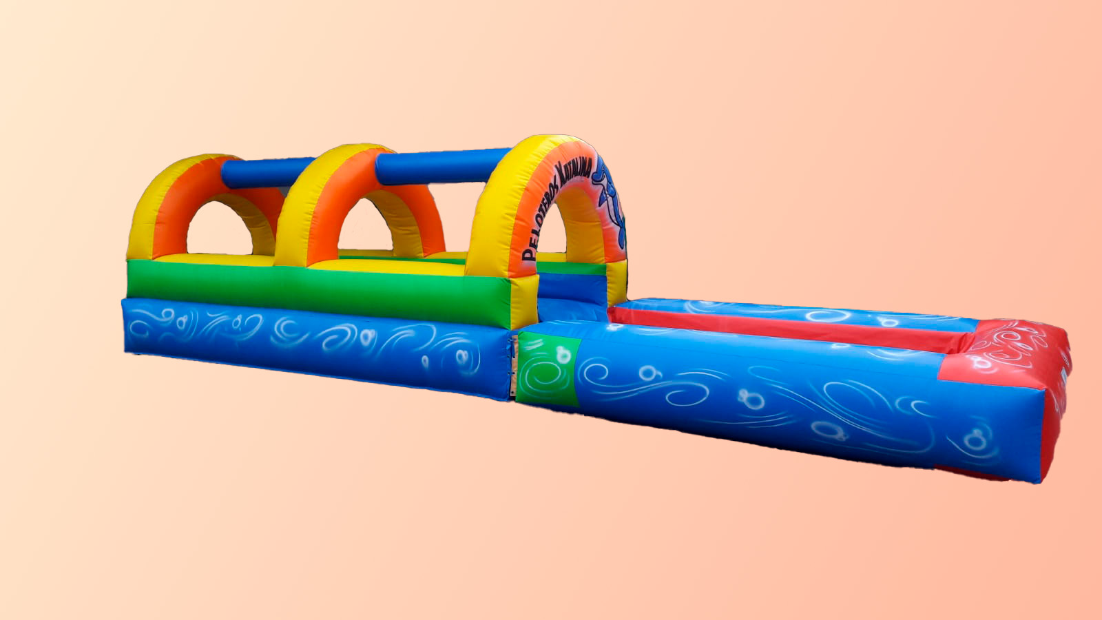 Castillo inflable 7x2 mts. deslizador