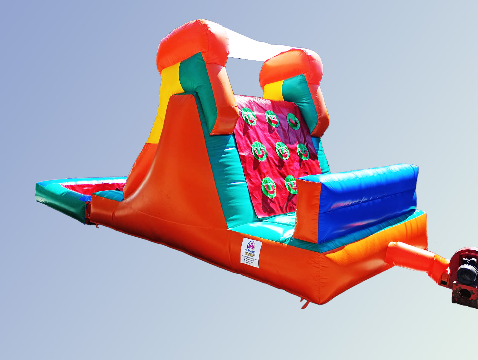 Castillo inflable 7x2.5 mts. escalador
