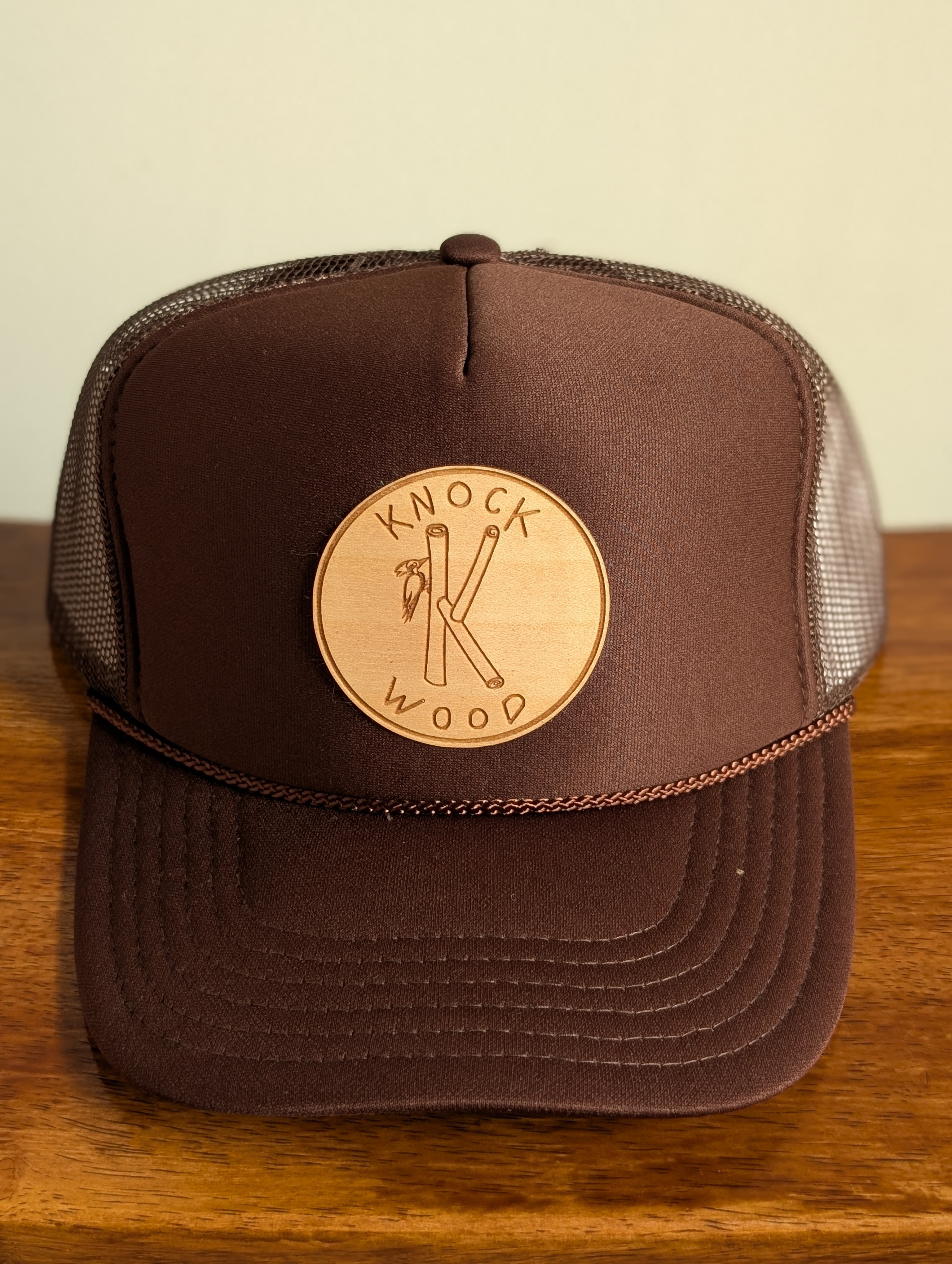 Brown Foam Trucker Cap