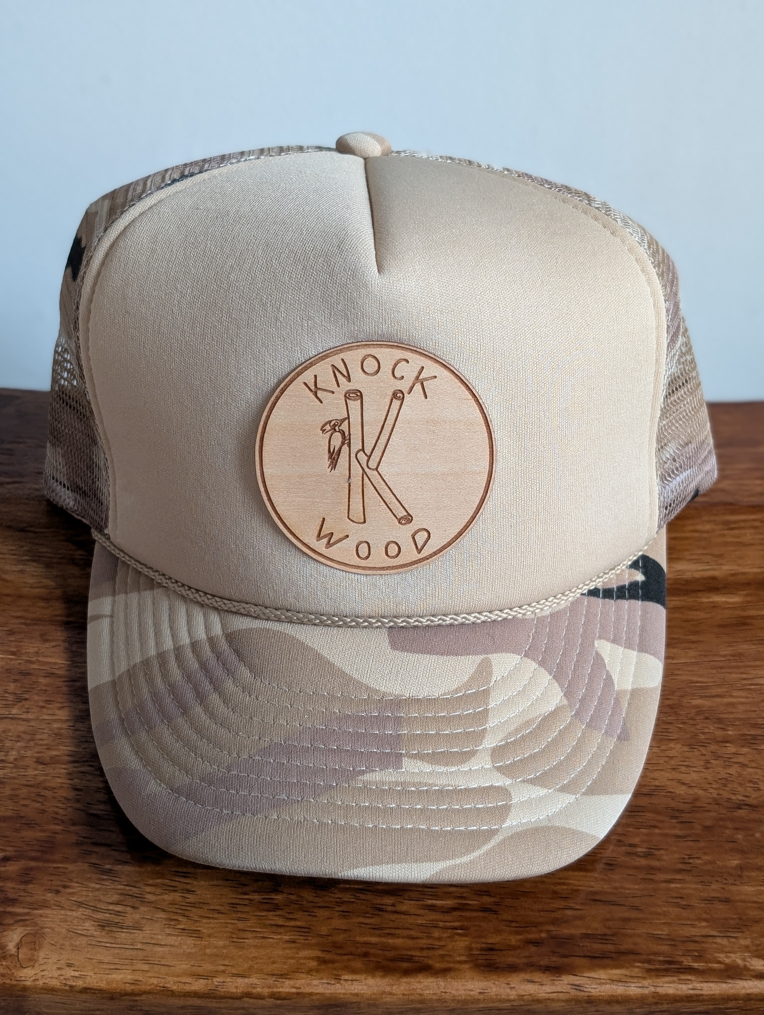 Desert Camo Mesh Trucker Cap