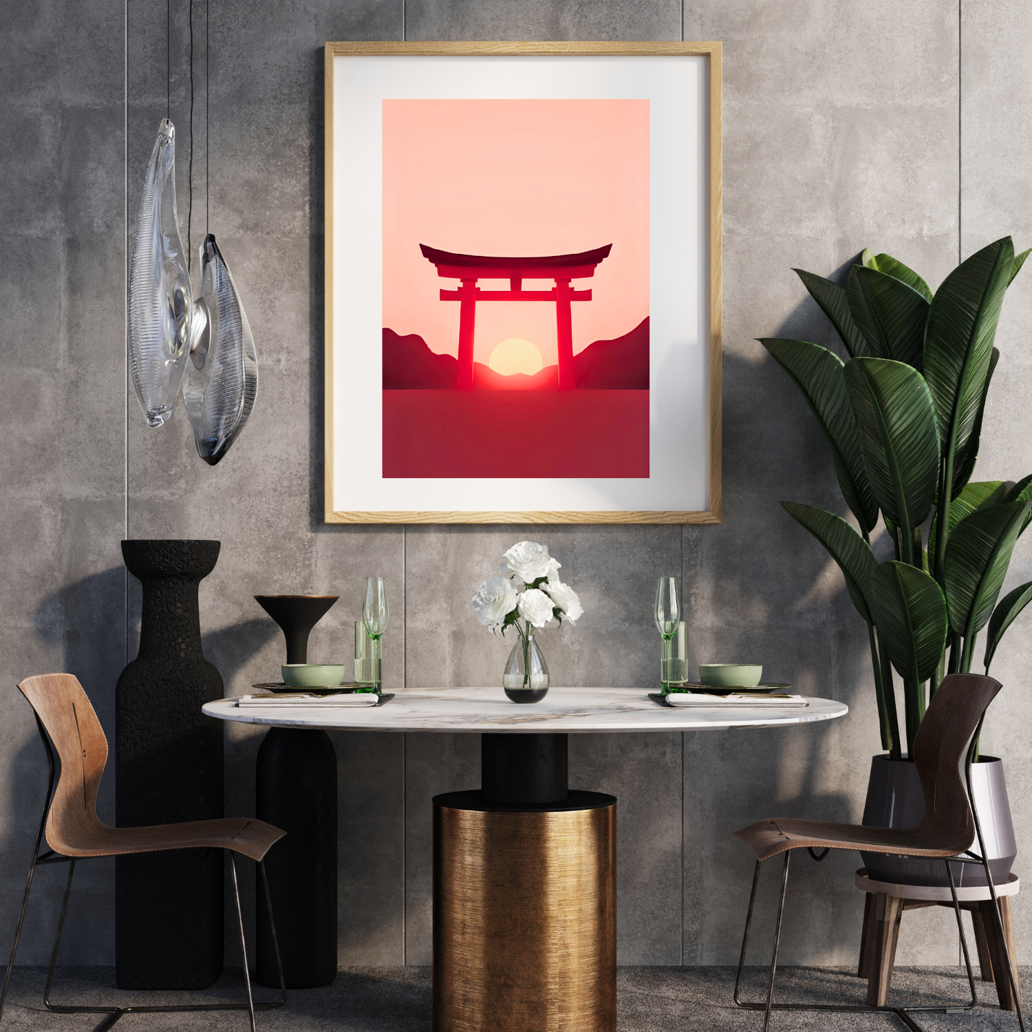Japanese Torii Gate Art Print
