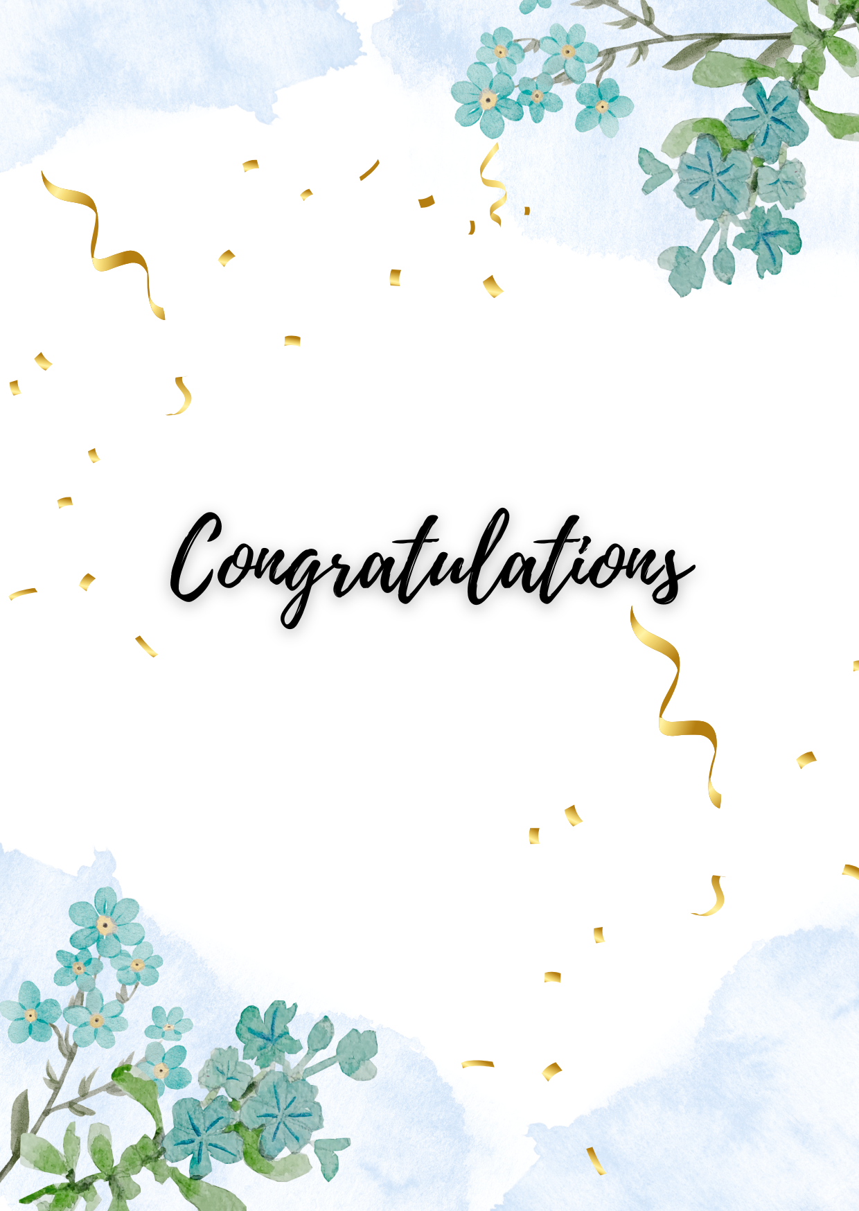 Congratulations Greeting Card