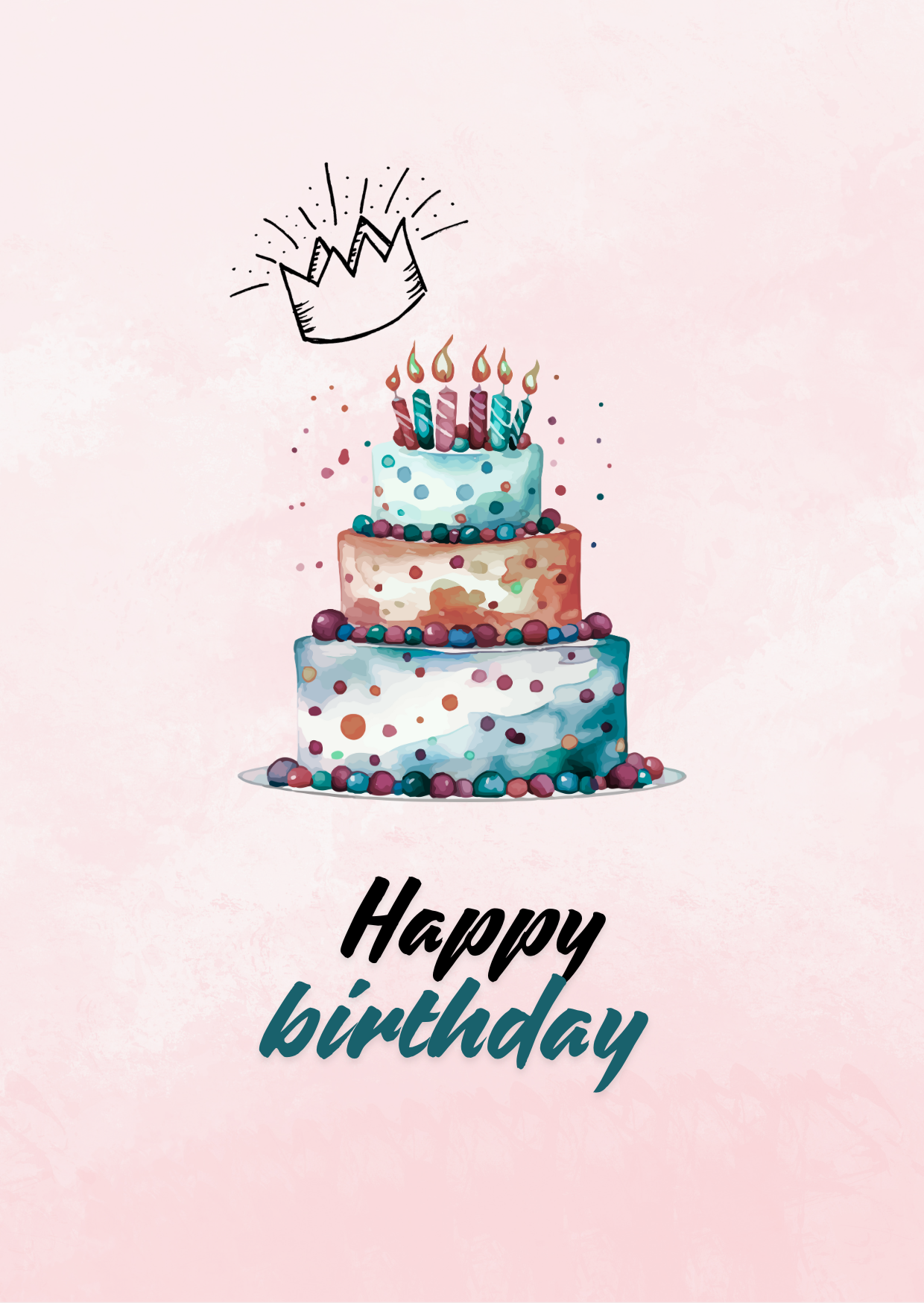Heartfelt Birthday Greeting Card
