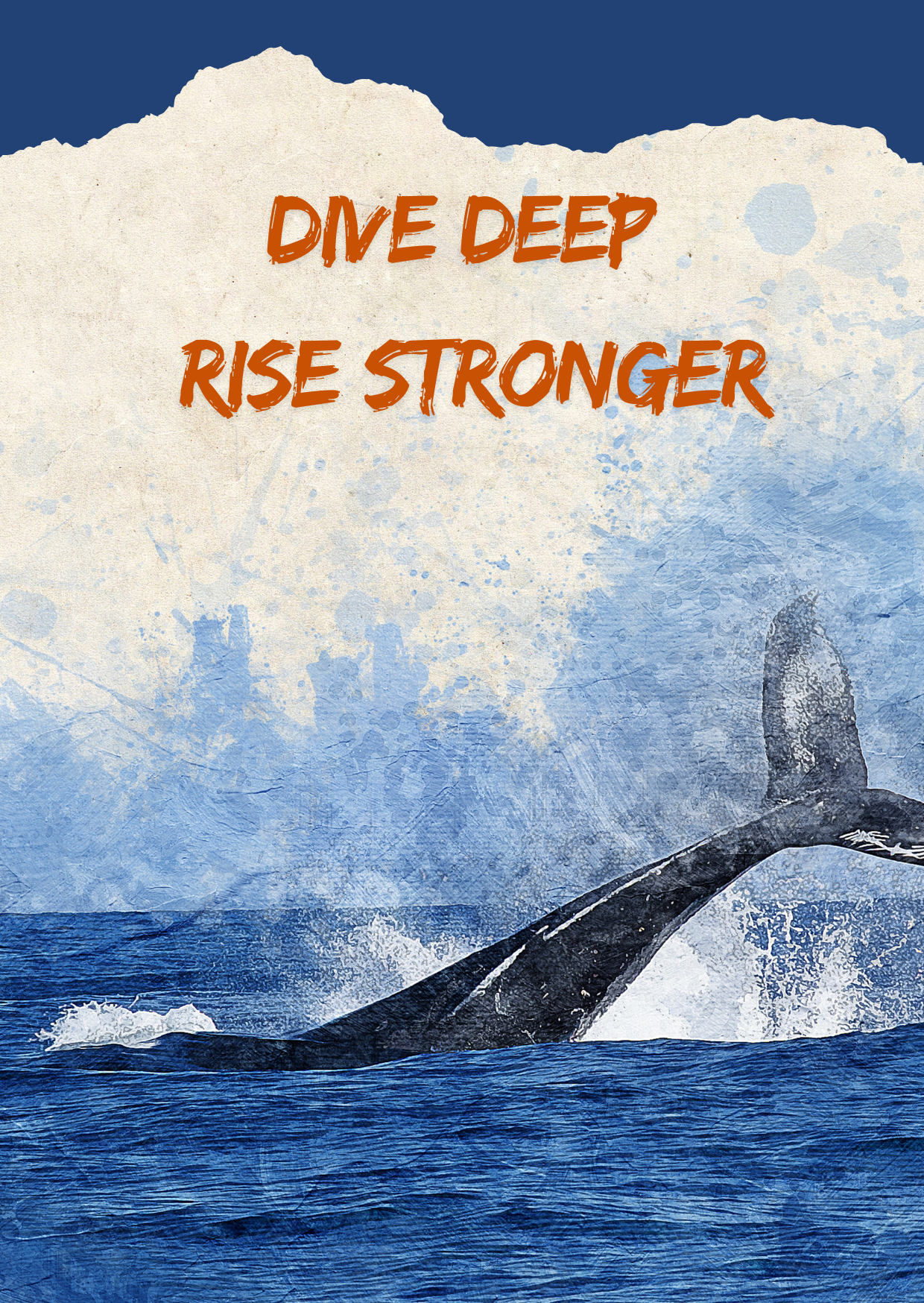 Rise Stronger Thoughtful Card for Positivity