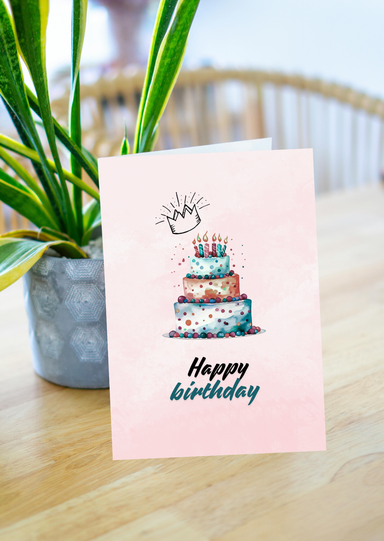 Heartfelt Birthday Greeting Card