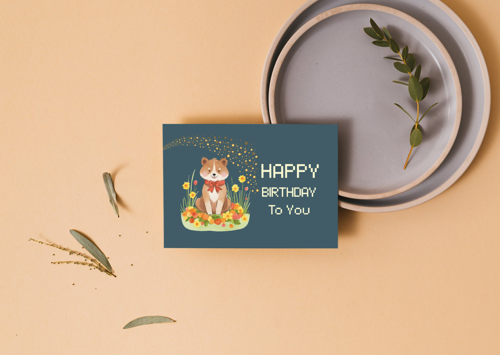 Cute Animal Lover Birthday Card